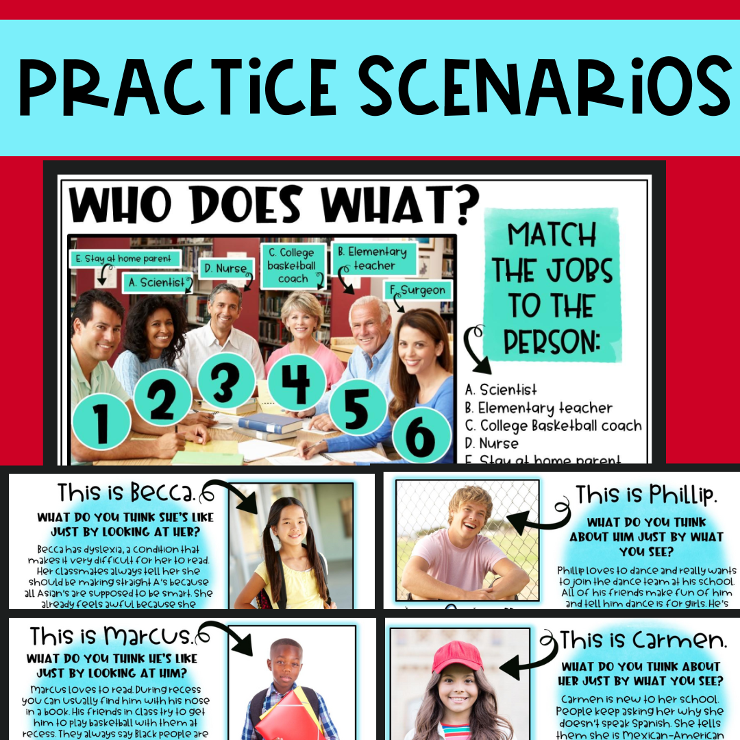 Stereotypes Lessons Fun and Easy No Prep Lesson on Stereotypes for Elementary Students ...