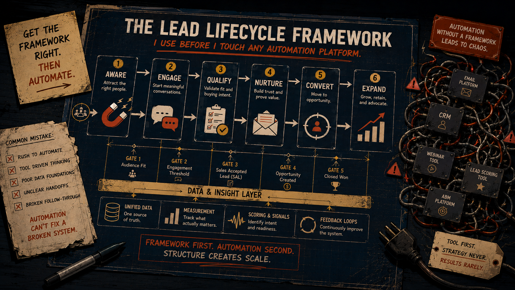 The Lead Lifecycle Framework I Use Before I Touch Any Automation Platform
