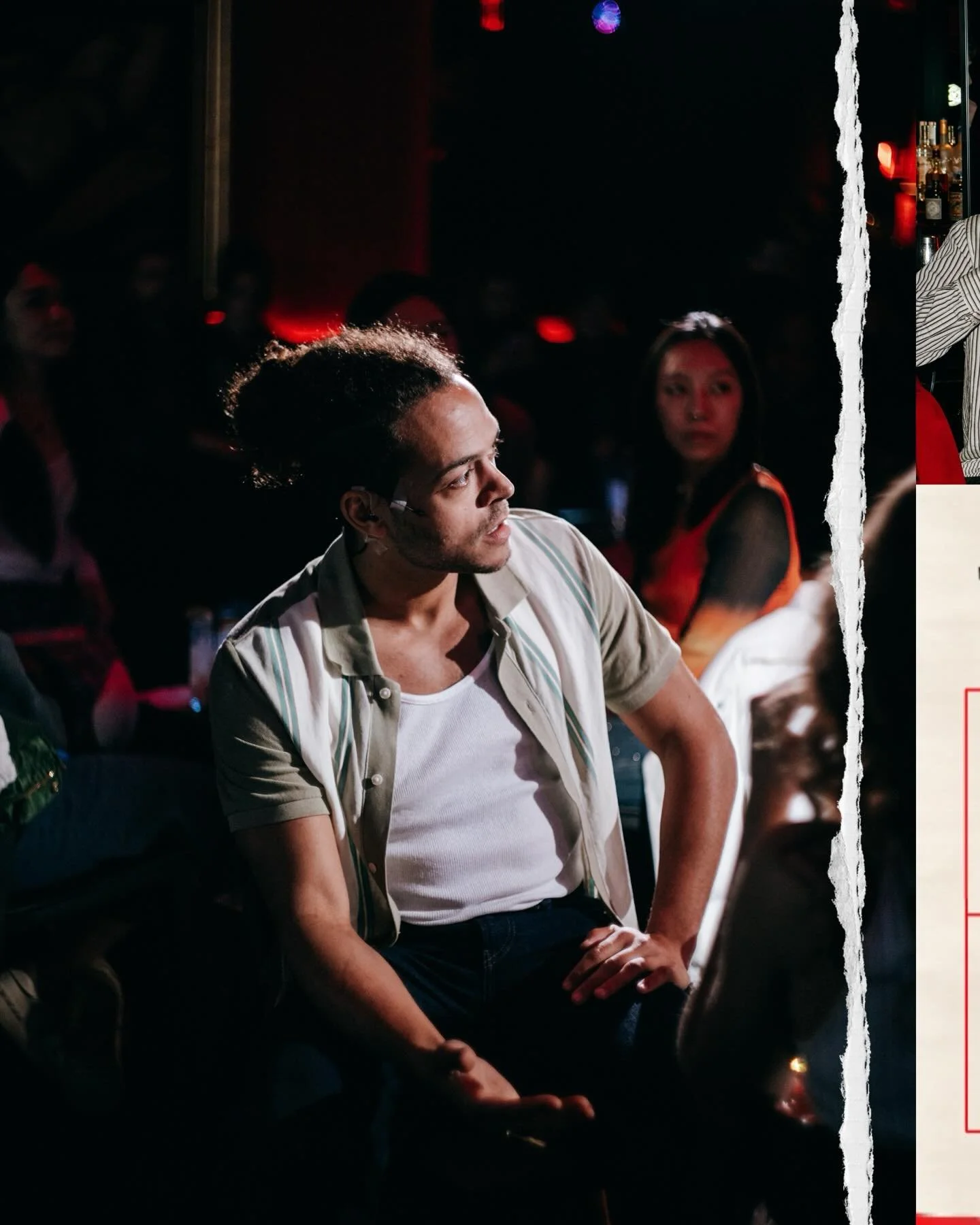 Honestly, this show has been my rock. I walked into this audition right after losing my mom &amp; separating from a stable job. In the course of the show I&rsquo;ve lost my father and simultaneously gone all in on myself, but every week I put the mic