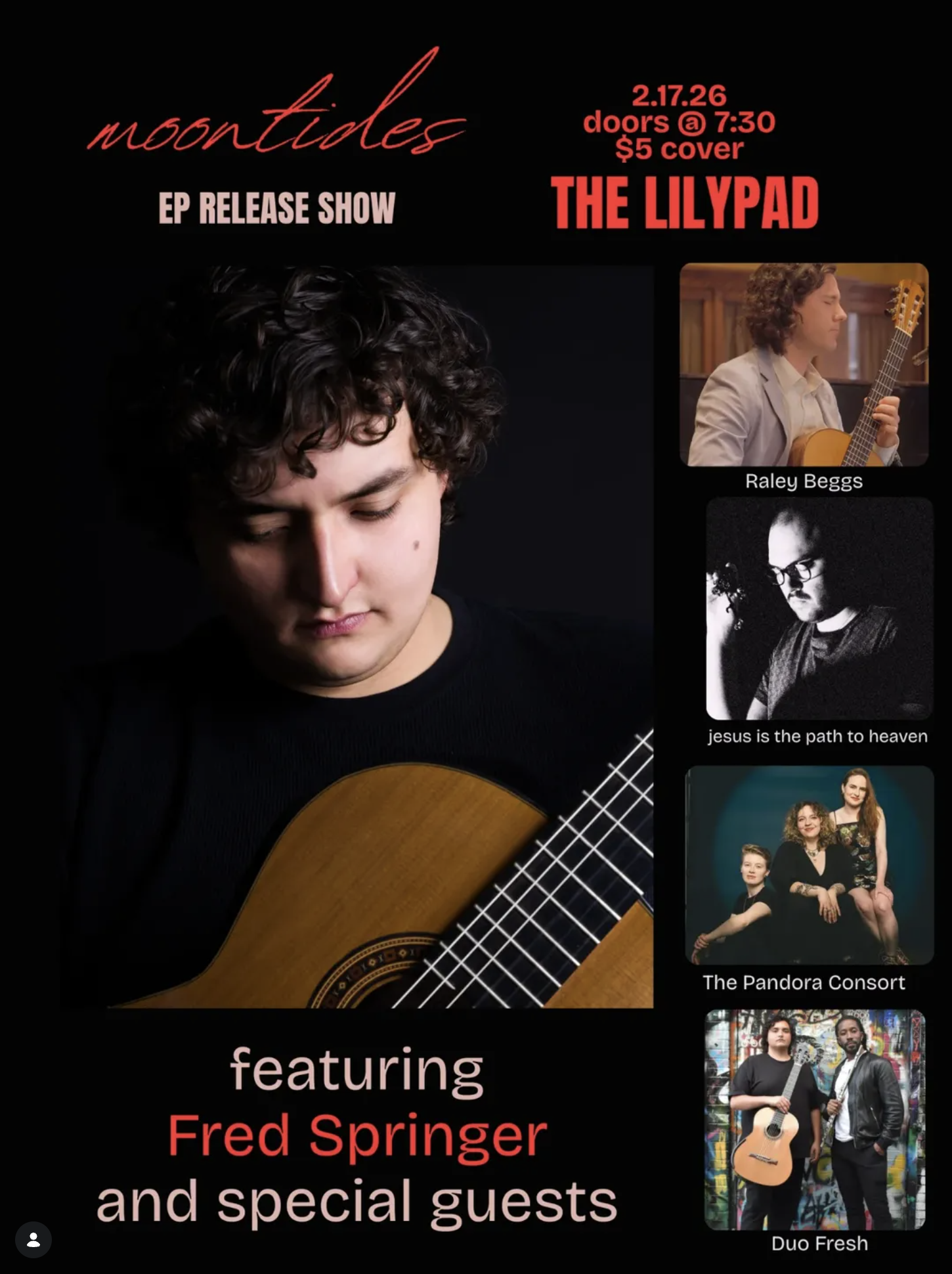 Moontides Album Release