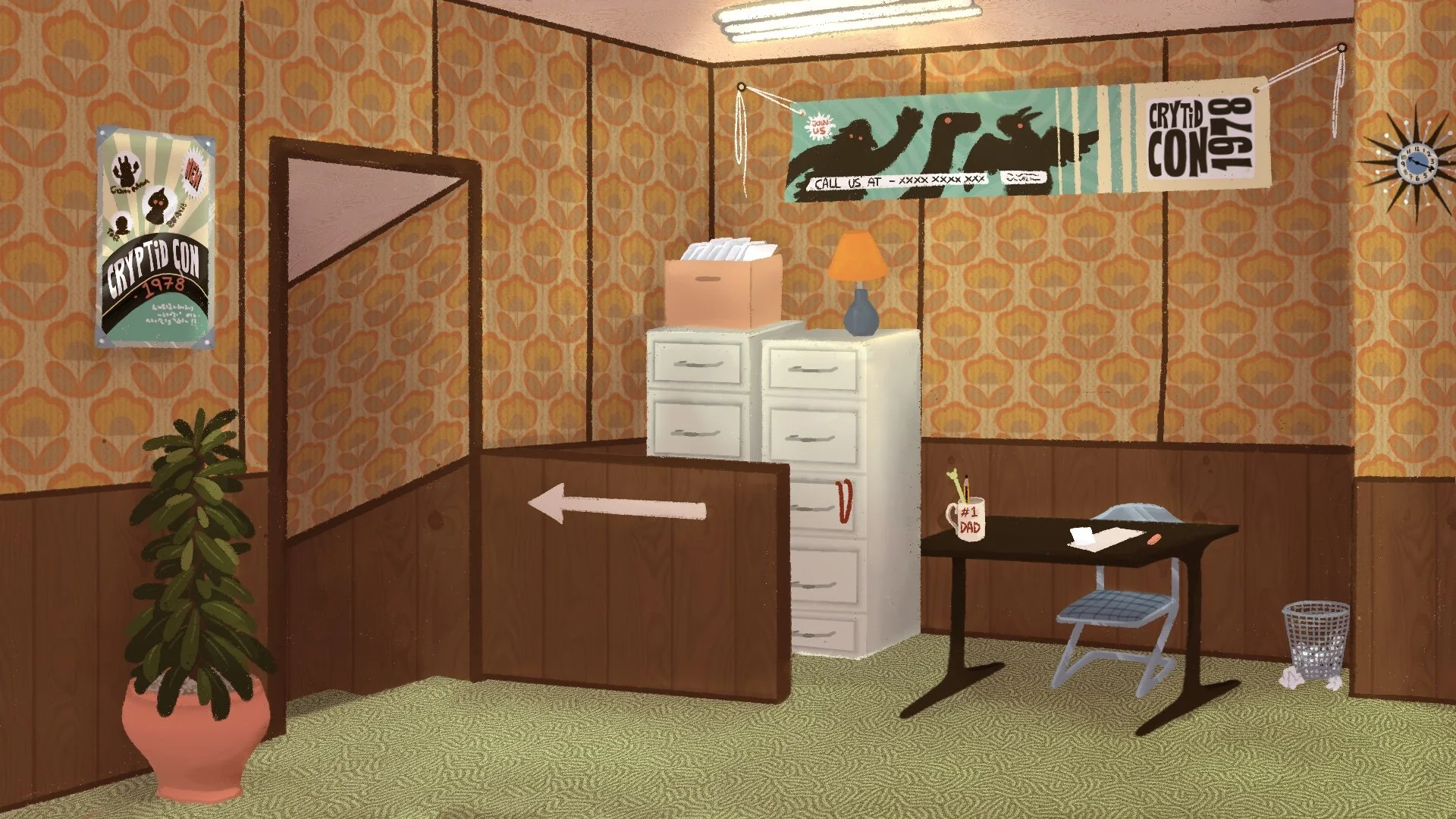 Ticket collection and security check.