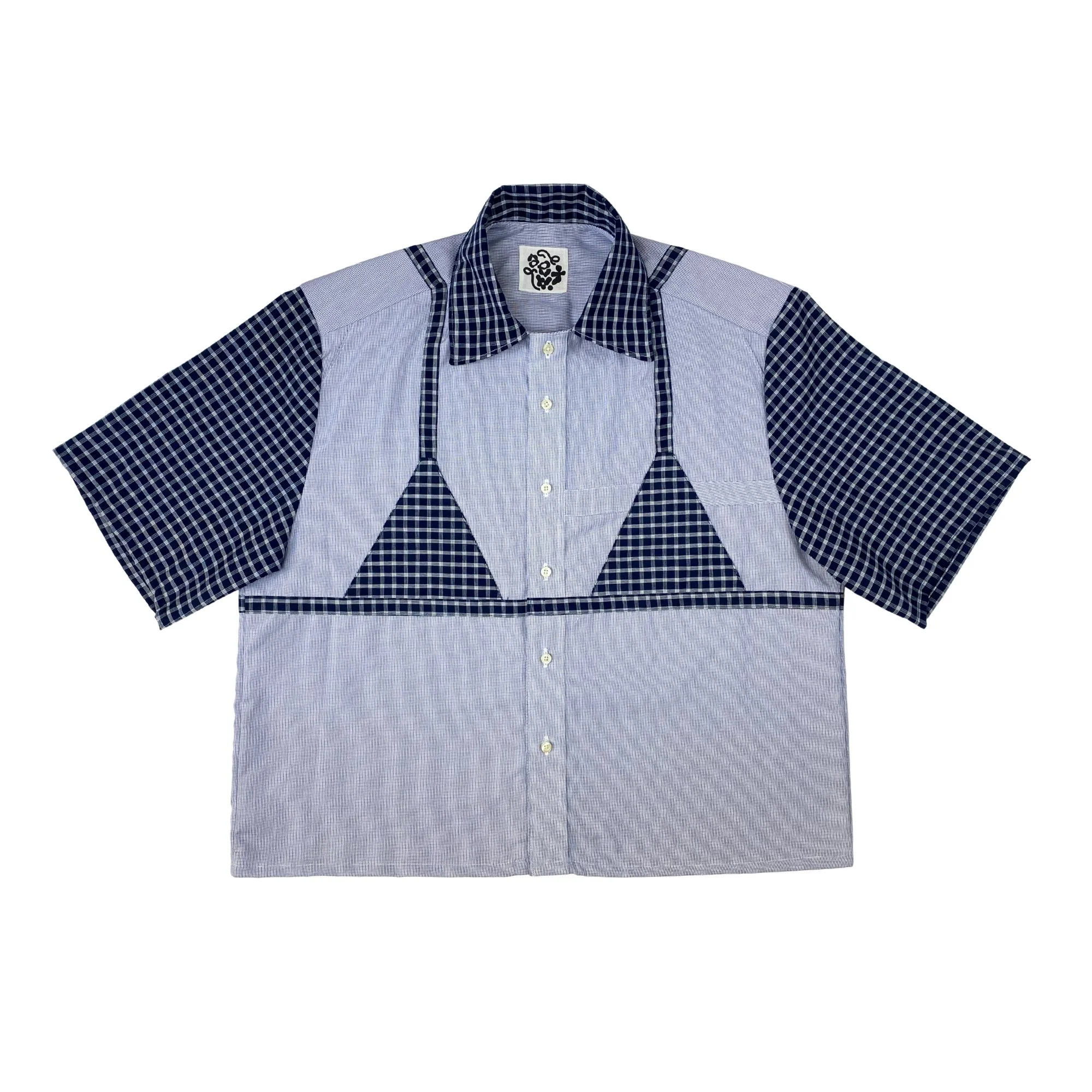 Navy Grid Shirt