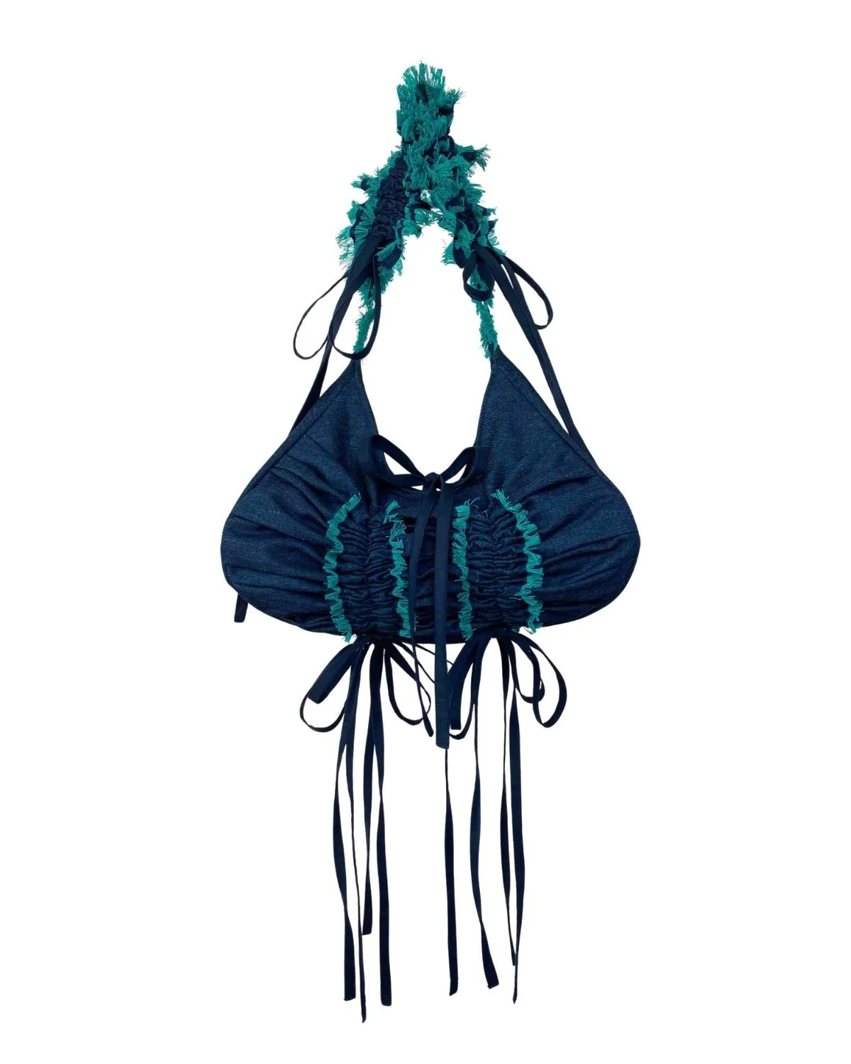 Ruffle Aquamarine