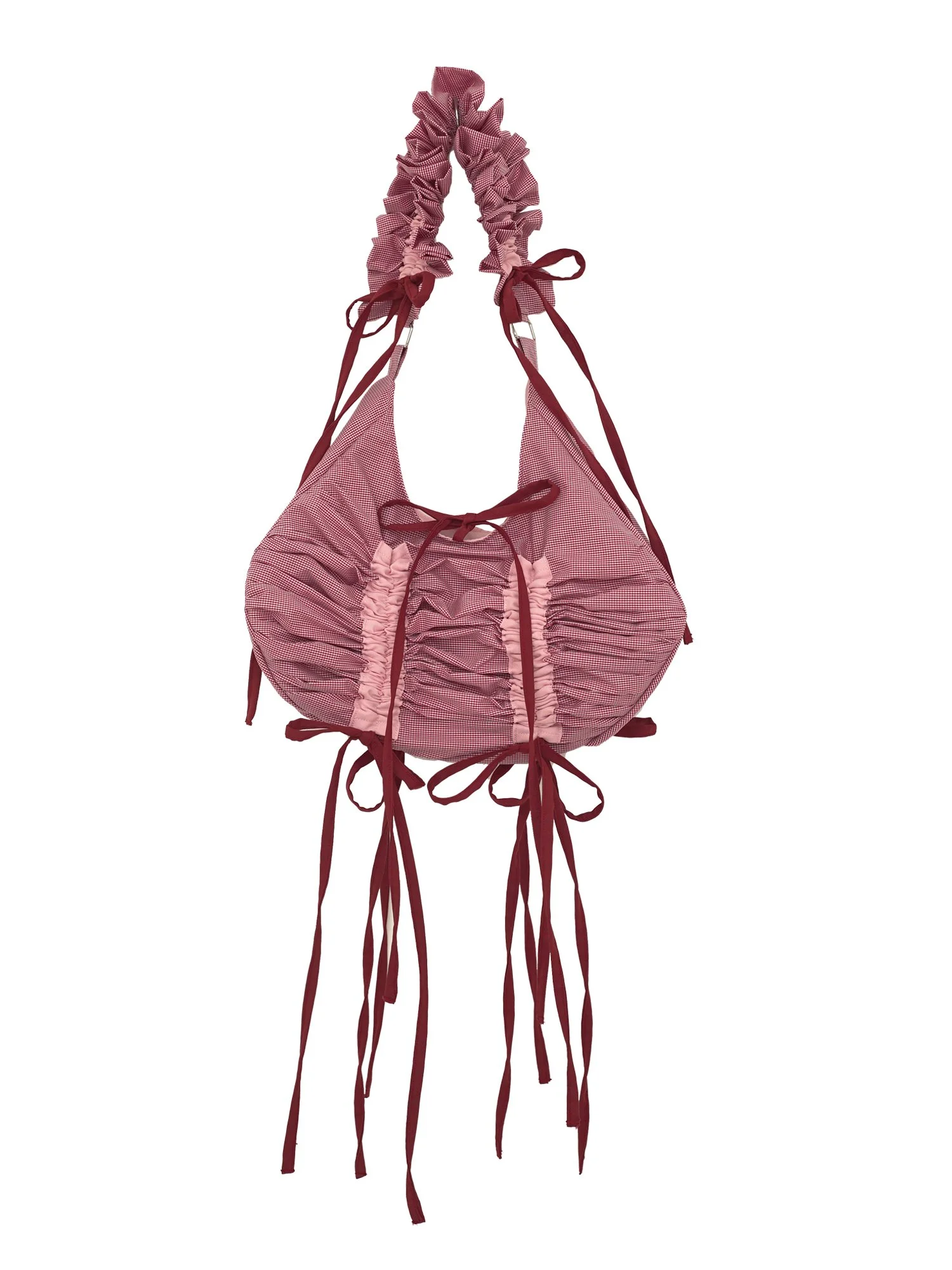 Ruffle Cherry Red