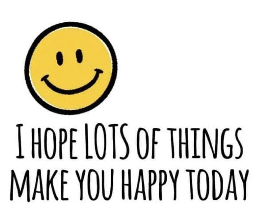 I hope lots of things make you happy today....and everyday !!

Love &amp; Peace <3