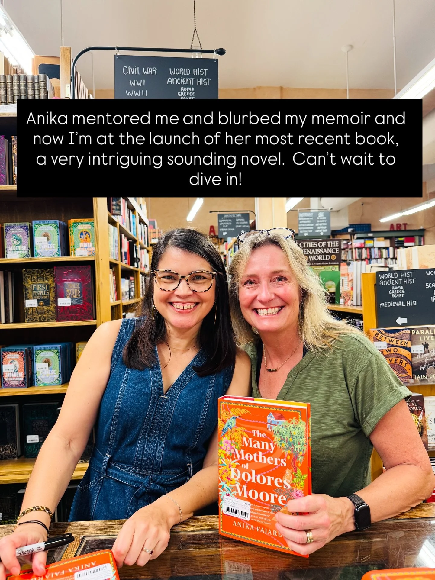 Minnesota author, @anikawriter Fajardo, and her latest book, &ldquo;The Many Mothers of Dolores Moore&rdquo; released today! 

#anikafajardo #minnesotaauthors #booklaunch #magers&amp;quinn #independentbookstore #indiebookstore @magersandquinn  #writi