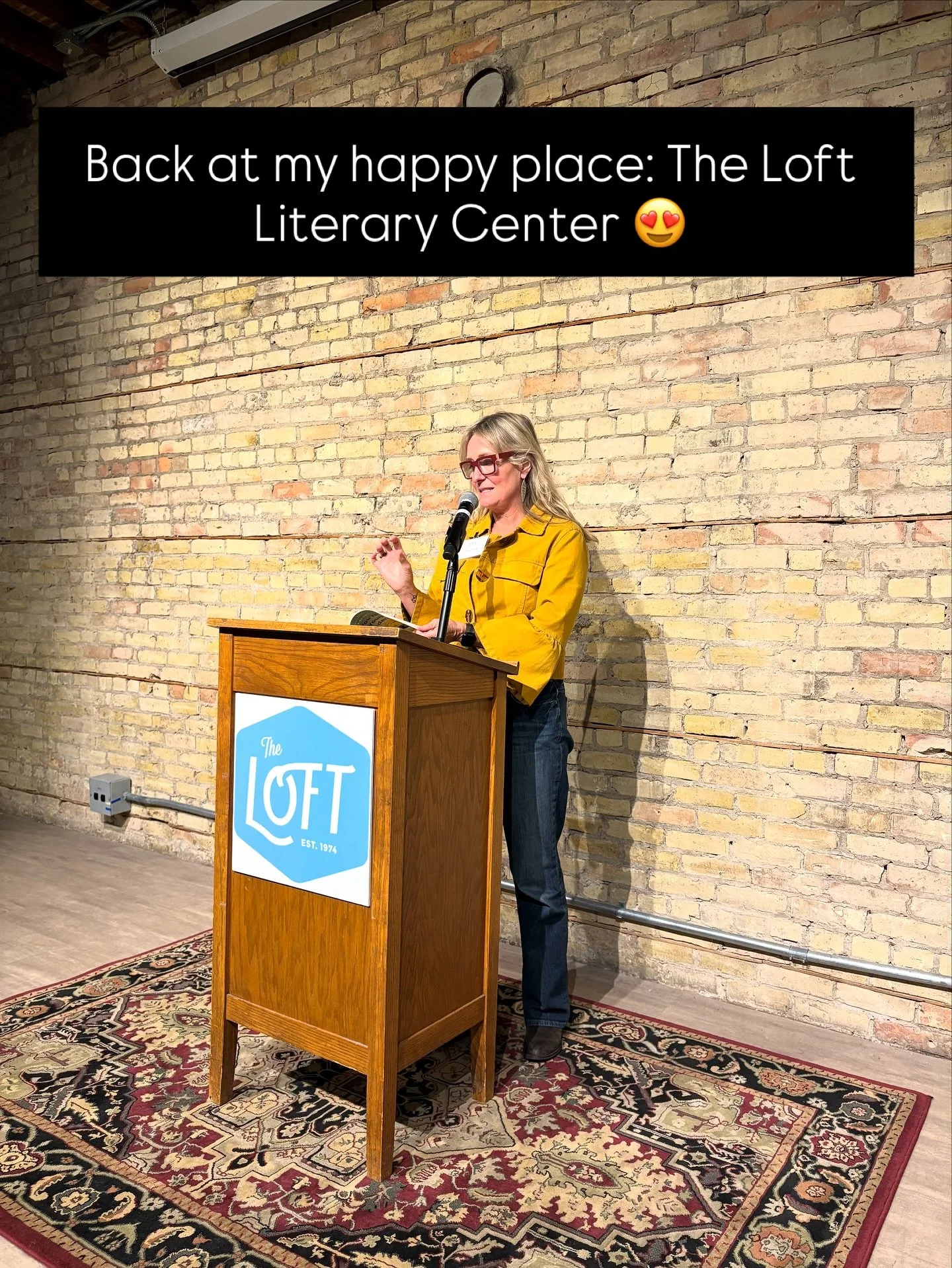 Thank you to @loftliterarycenter for hosting another warm and inclusive event. There were so many funny and compelling stories read. This time I read directly from &ldquo;You&rsquo;re Too Young to Understand,&rdquo; a book written during my many year