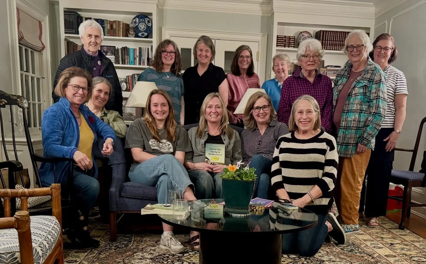 Appreciation to these amazing women for an unforgettable evening discussing @campdunord and &ldquo;You&rsquo;re Too Young to Understand&rdquo;  #campdunord #youretooyoungtounderstand #memoir @katyasjaastad