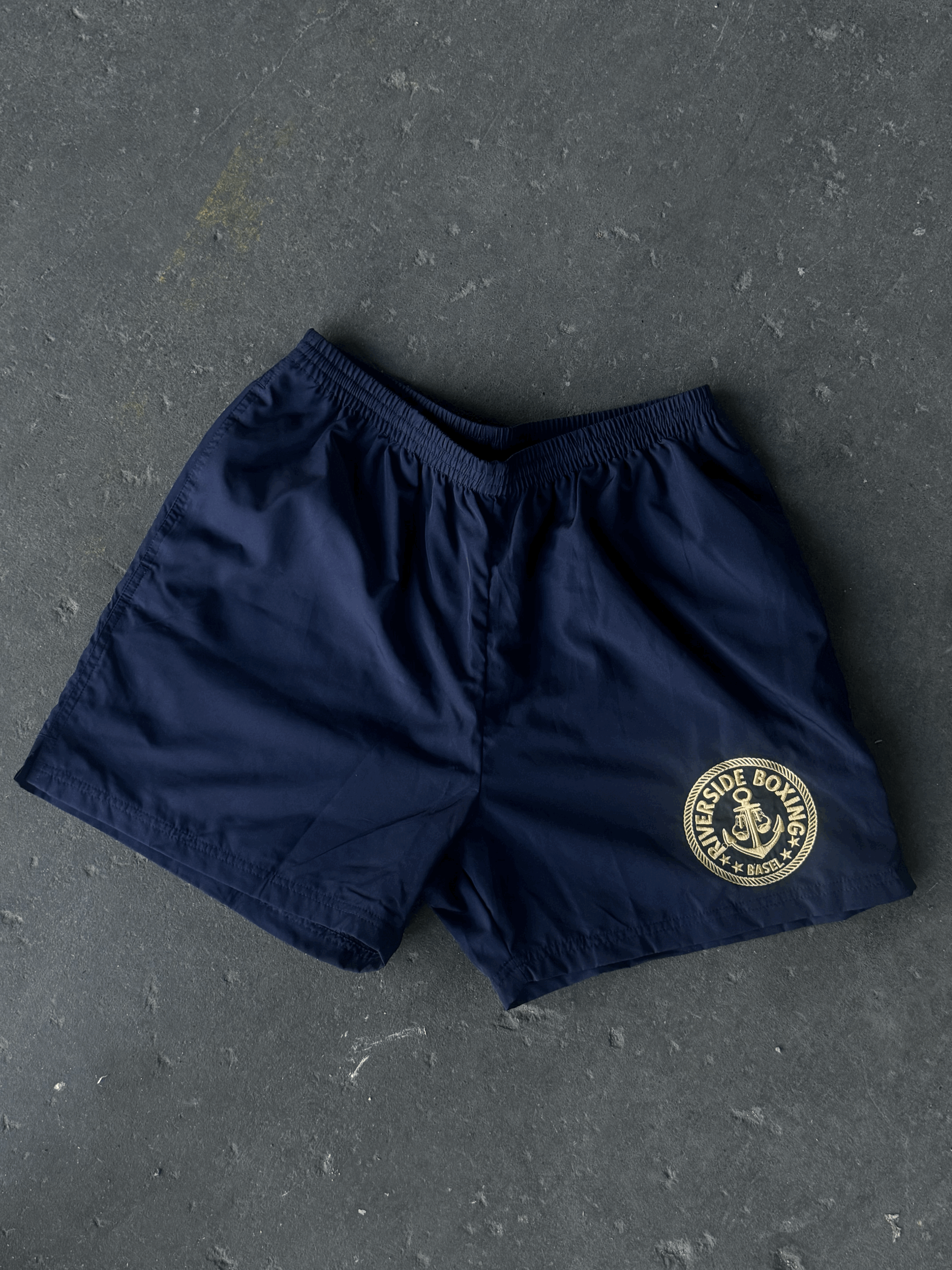 LOGO SHORTS NAVY