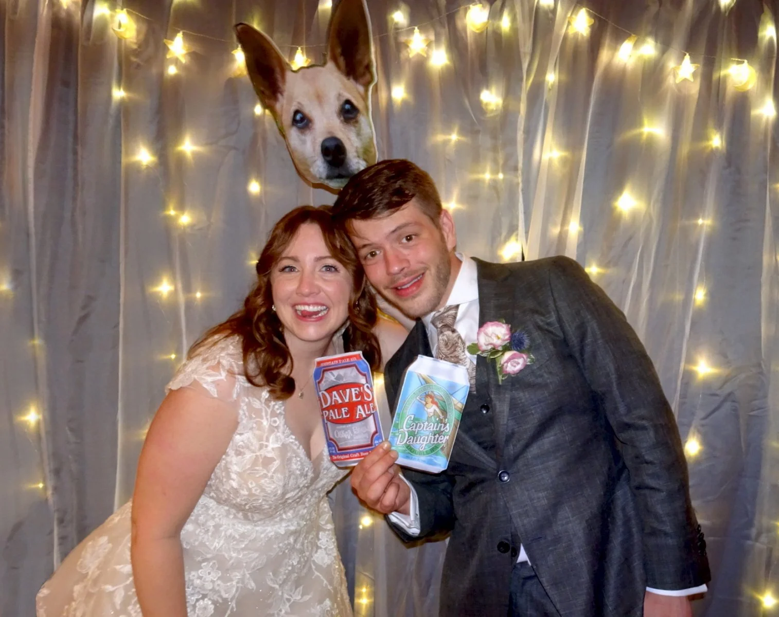 Photobooth Props in use.