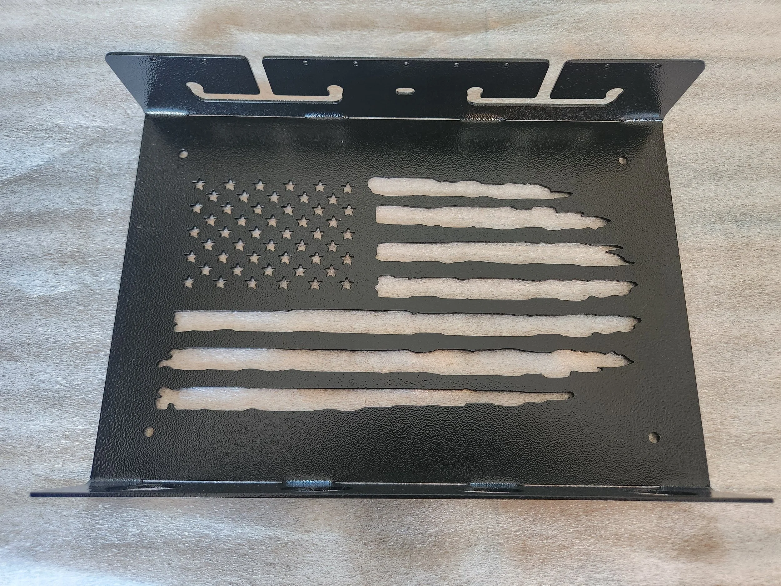Flag Ice Fishing Rod Holder