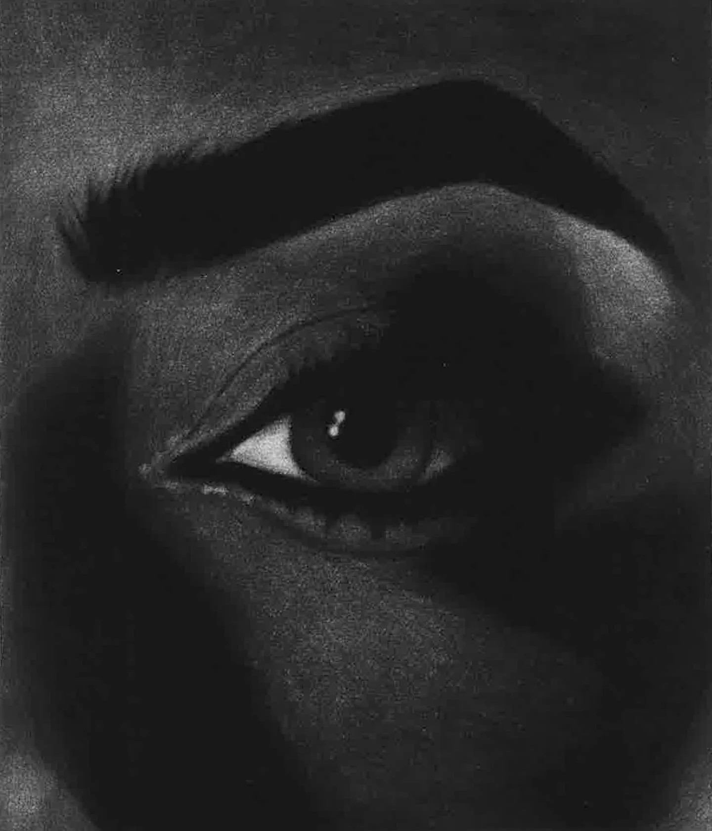 Just finished this new project and I&rsquo;m really happy with how it came out. 

&lsquo;Made you look&rsquo; is the second eye themed mezzotint I have made this year&hellip; I&rsquo;m starting to see a series brewing&hellip;

Now available for sale 
