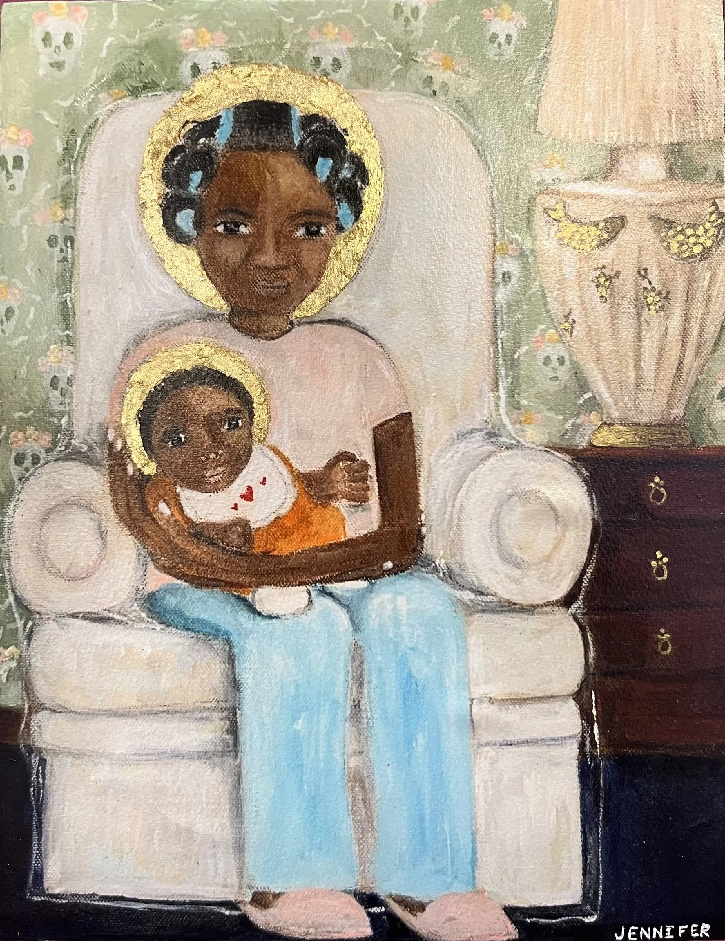GrandMadonna and Child Jennifer M Price.jpg