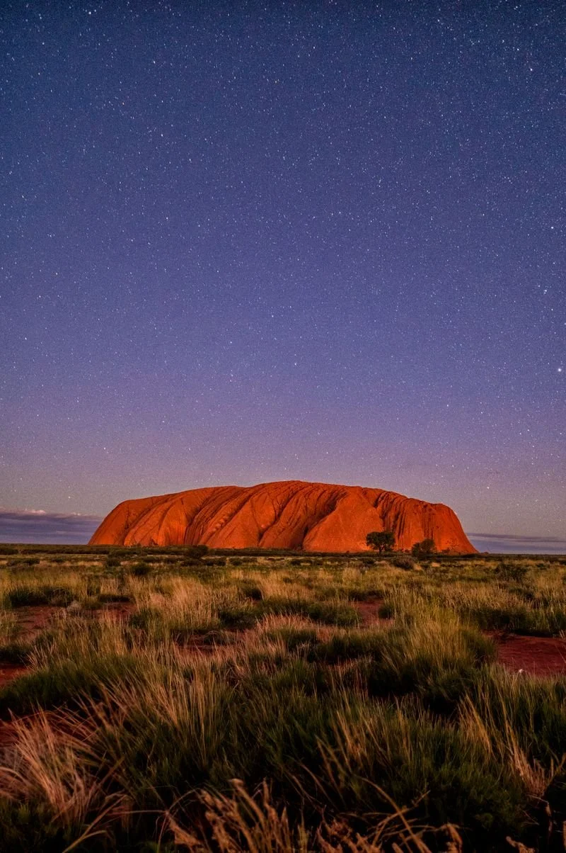 Sternenhimmel in der australischen Wüste