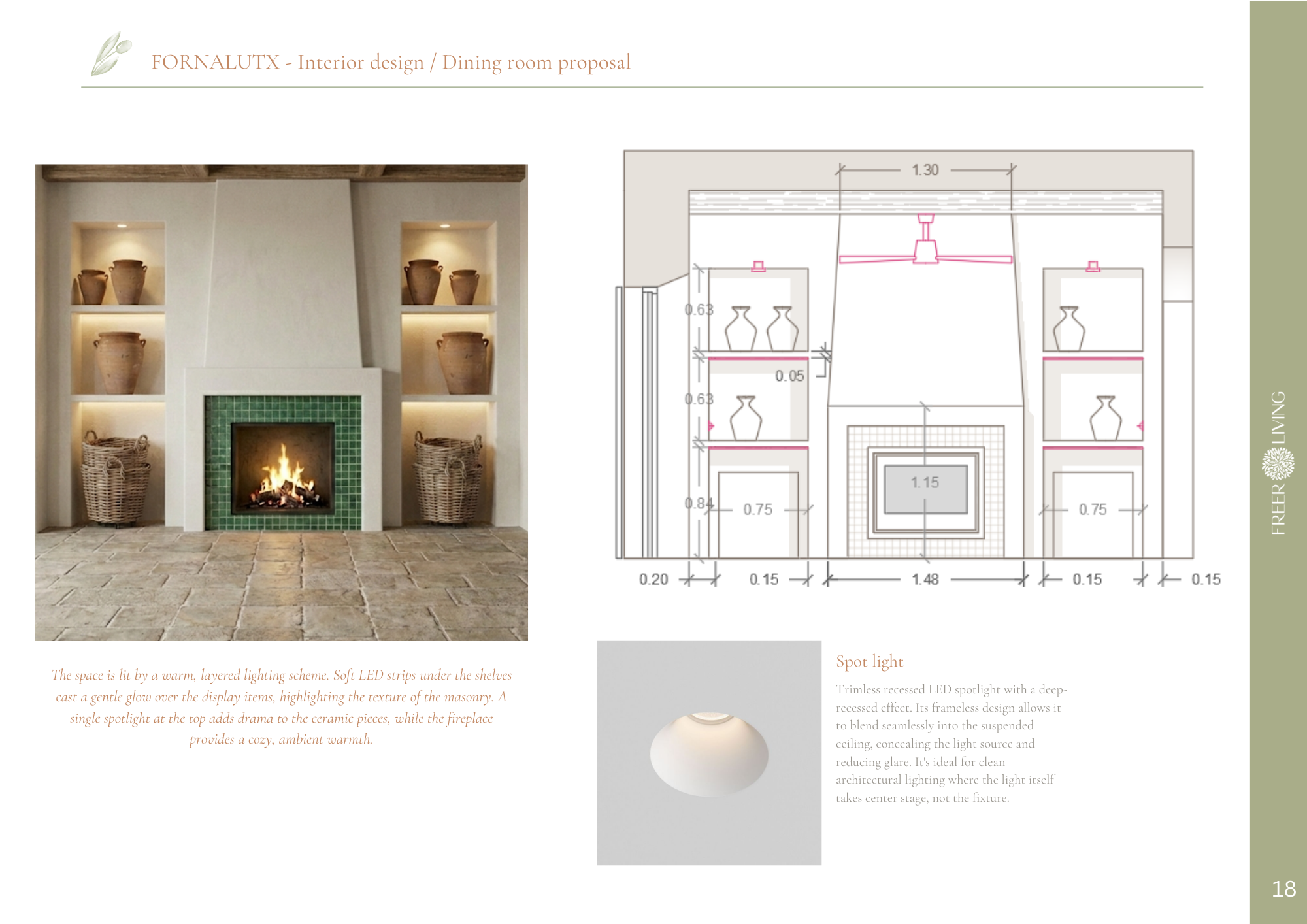 A Gorgeous Green Fireplace, in the Sóller Valley