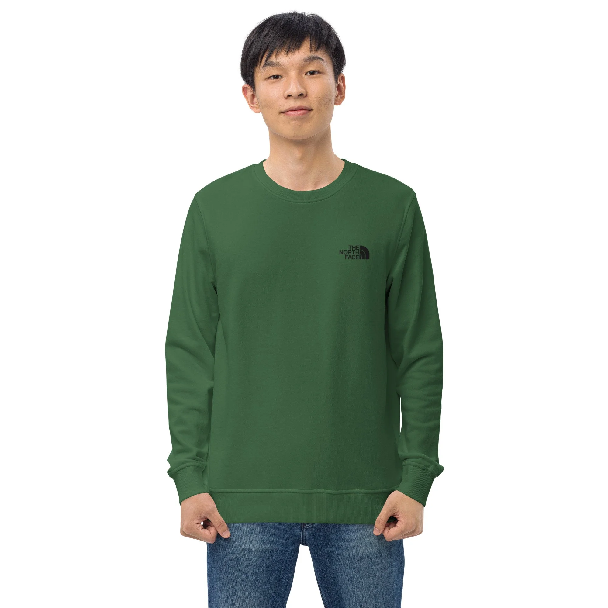 unisex-organic-sweatshirt-bottle-green-front-67434ff800c75.jpg