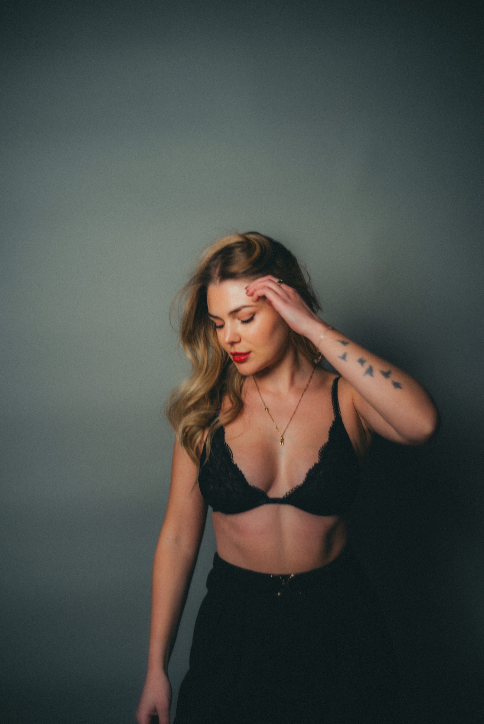 Fotoshooting mit Sebastian, Melissa und Nicole im Mietstudio Leipzig