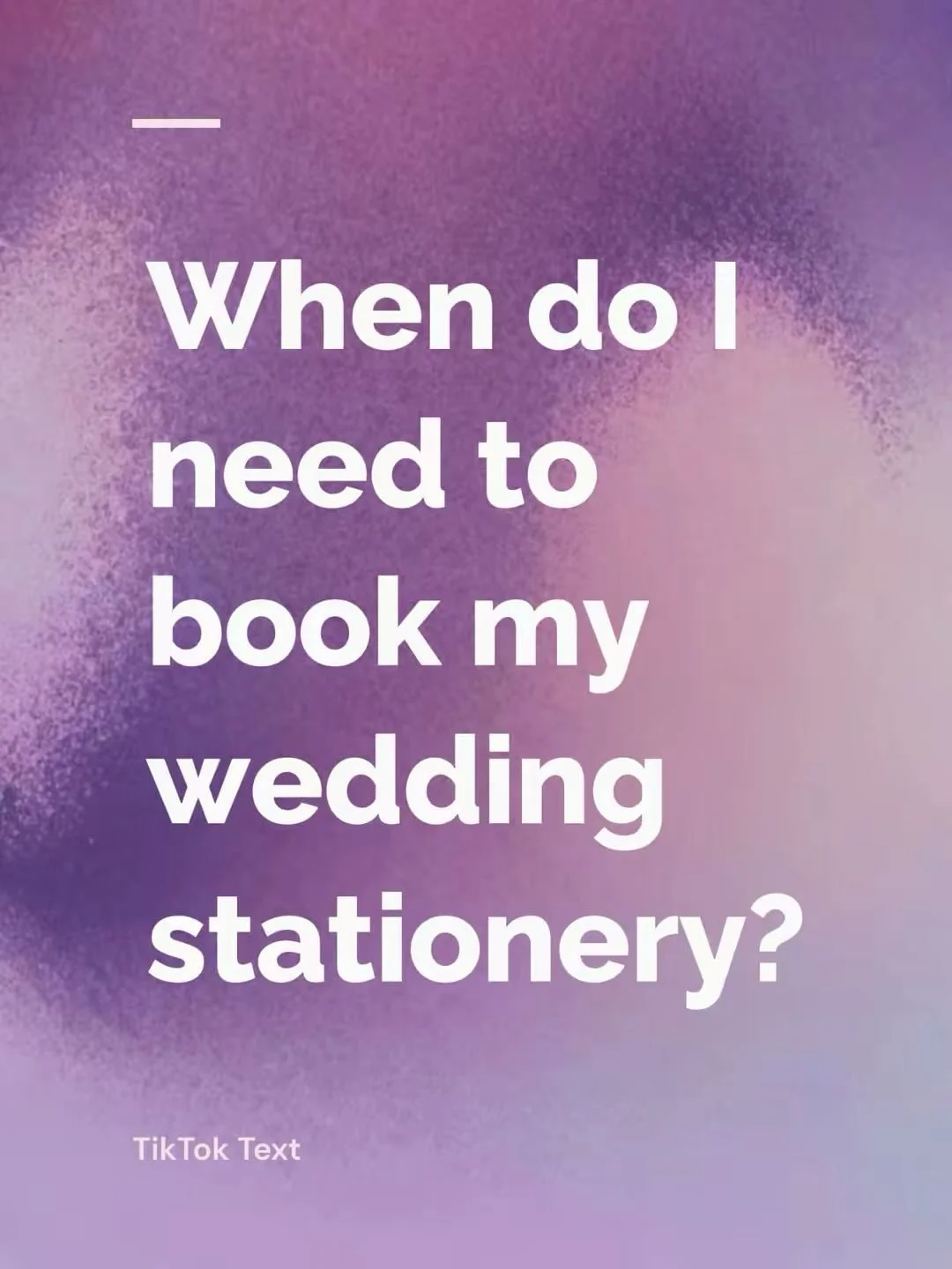 Wedding planning is super confusing sometimes. Here&rsquo;s my suggestions for when to order your stationery and signage. 

I&rsquo;m offering 15% off for all orders booked in before 2026. Even if you&rsquo;re getting married in 2028 and beyond, book