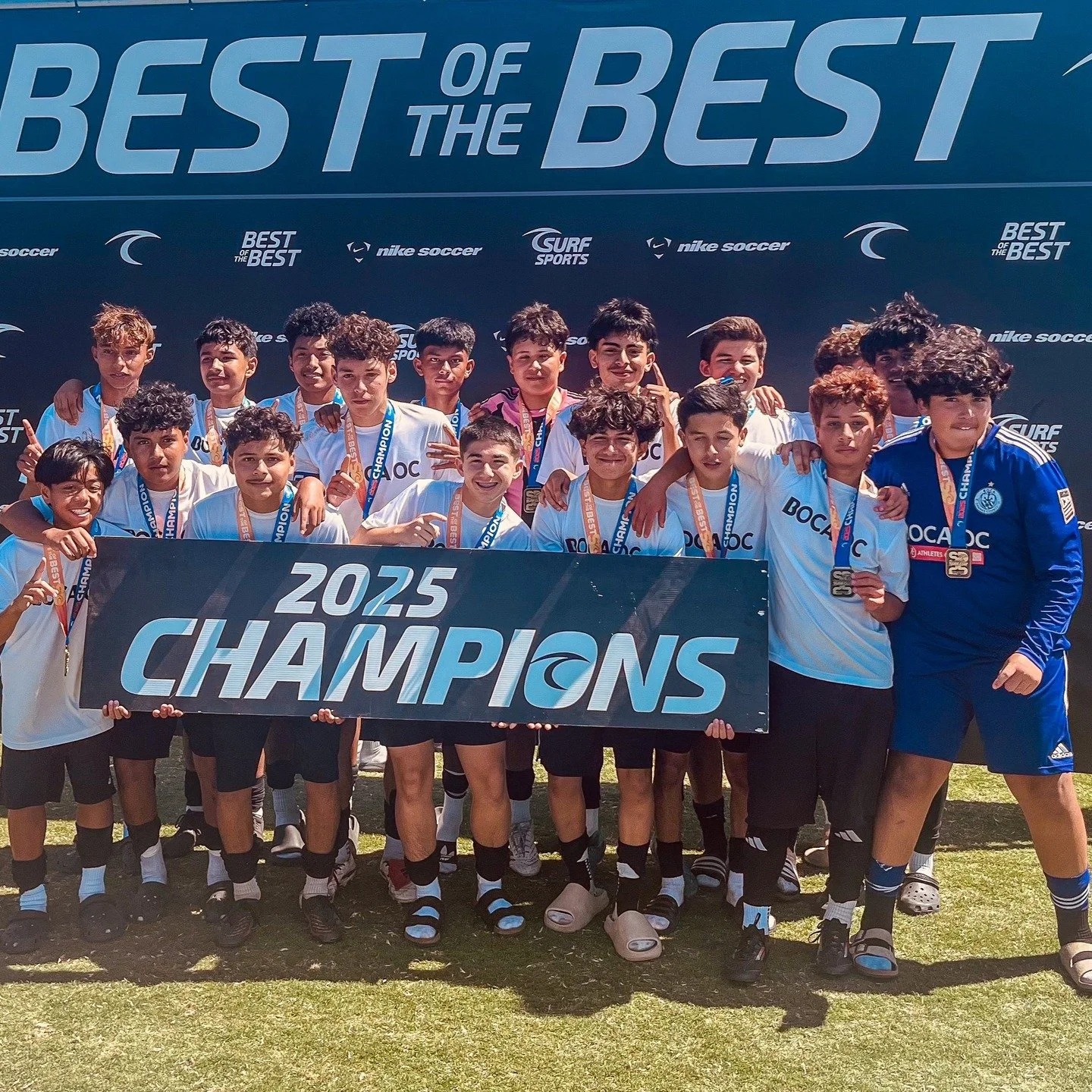 Congratulation to our @boca_oc_b2010 for winning Surf Cup this past weekend. #thisisboca #bocaoc