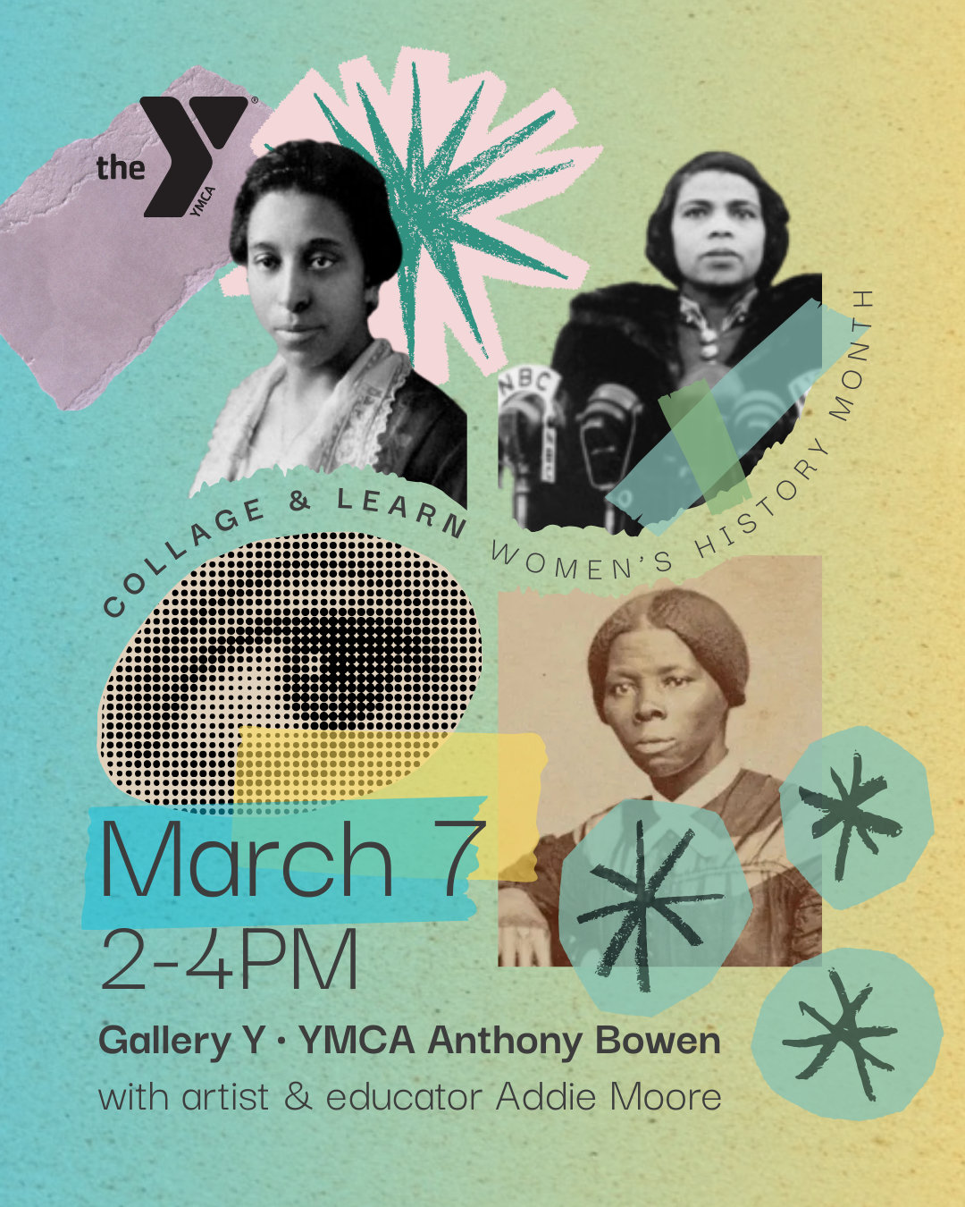 Collage &amp; Learn at Gallery Y