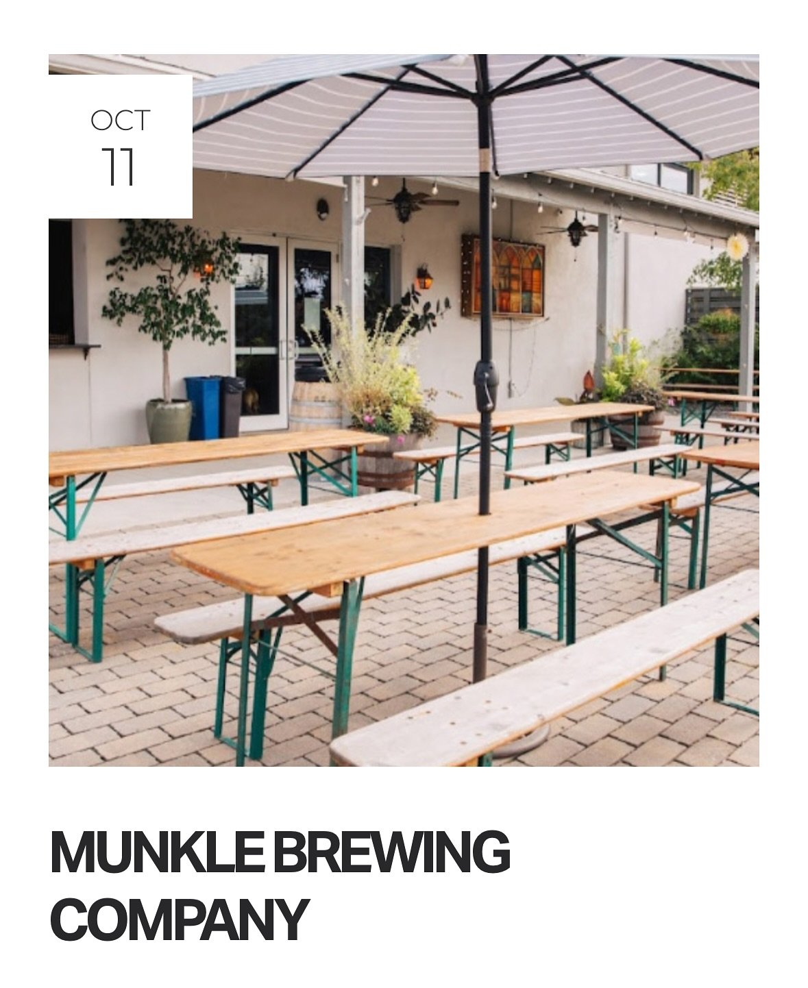 Weekend plans? Catch us downtown @themunklebrewingco on Saturday, 10/11, starting at 4 pm. Sunday, 10/12, we&rsquo;ll be kicking off our first visit to the new @wineshopsi, starting at 1 pm &mdash; see you there!

#CHSCeviche #Charleston #SC #Seafood