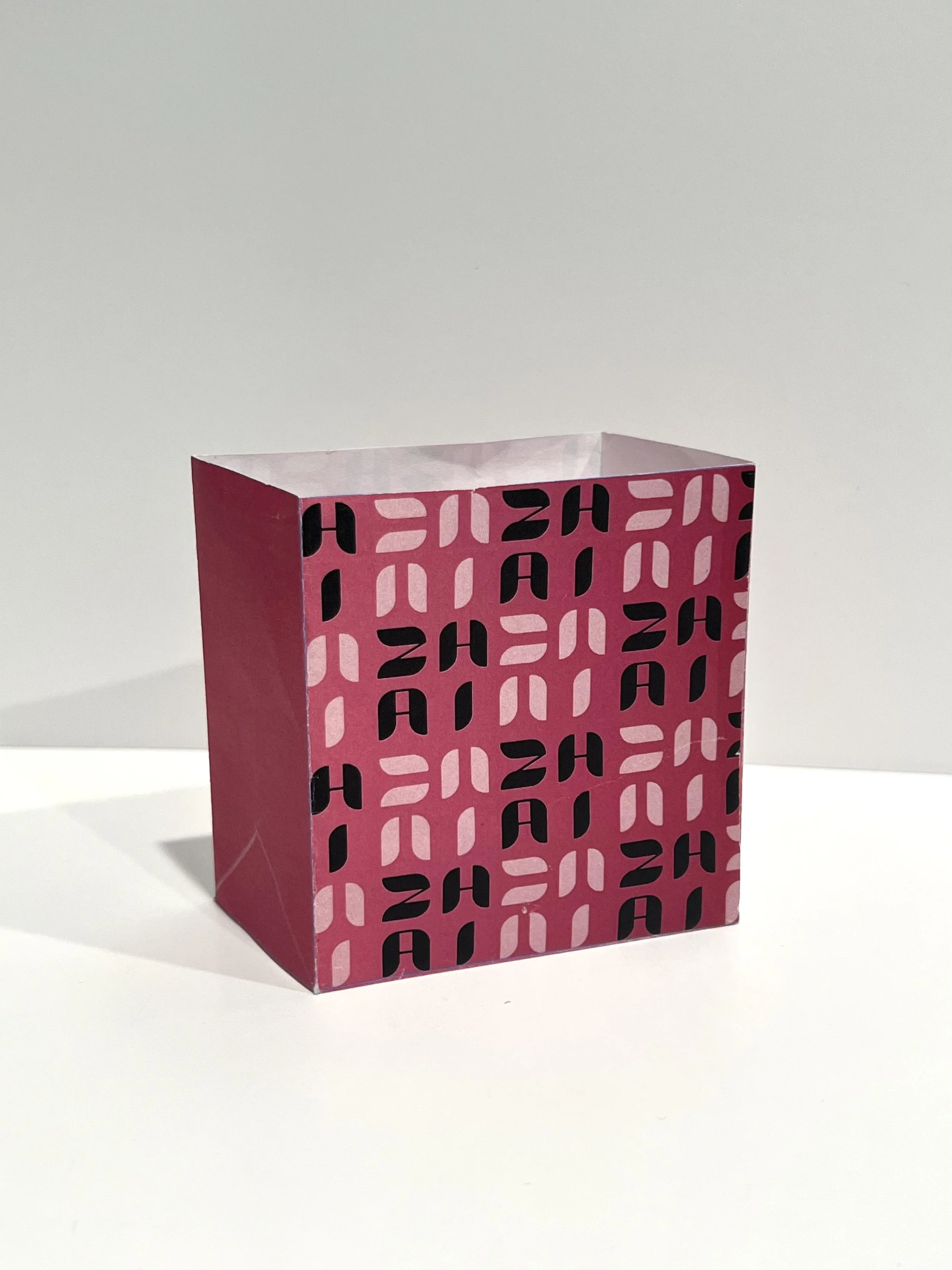 Small paper mockup meant to showcase how the draft would look like. 