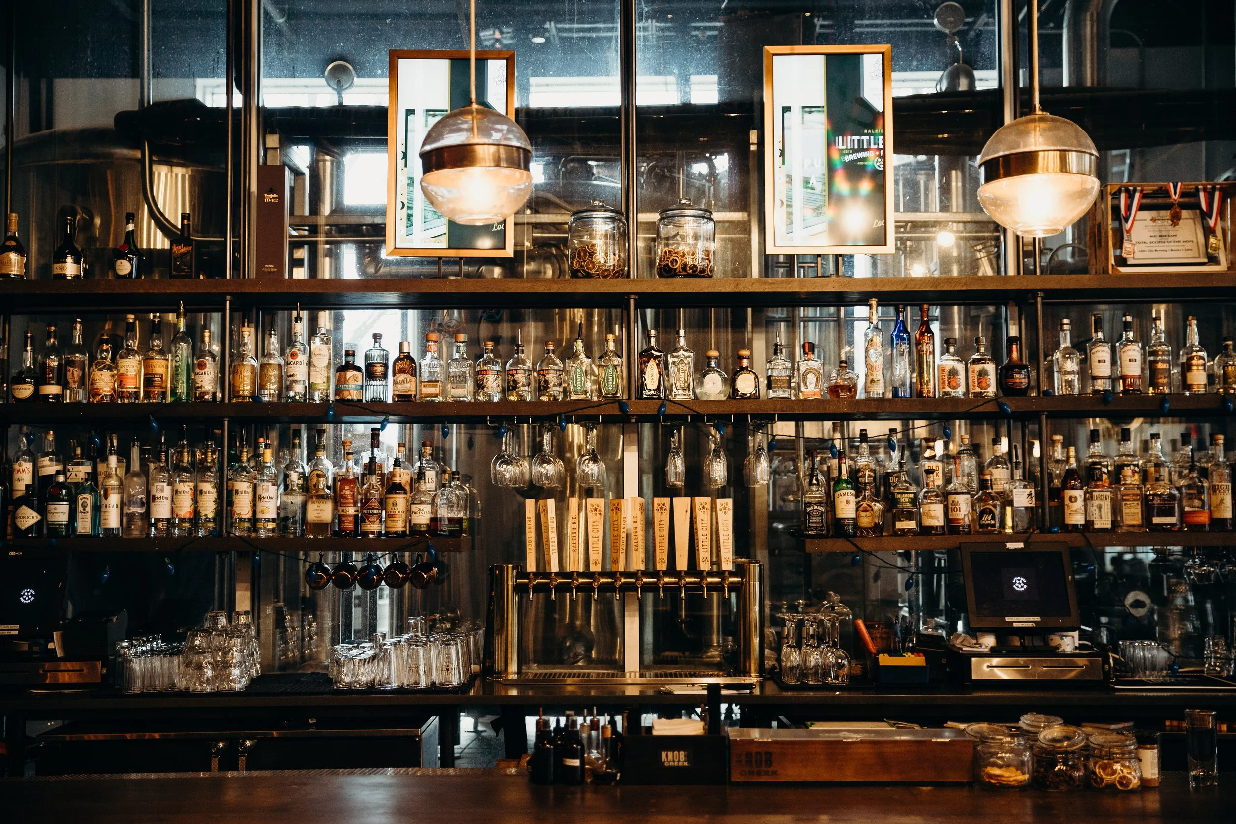 Bar with Liquors