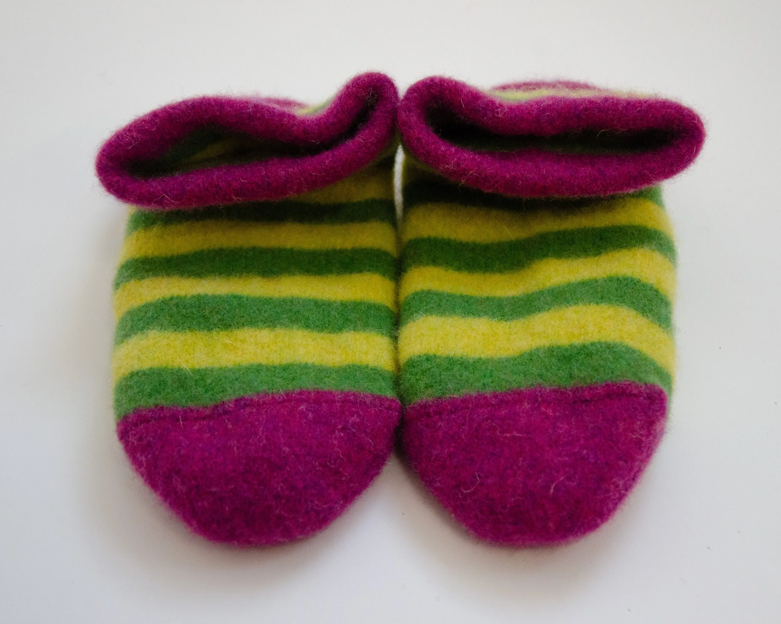 Felted Slipper Socks