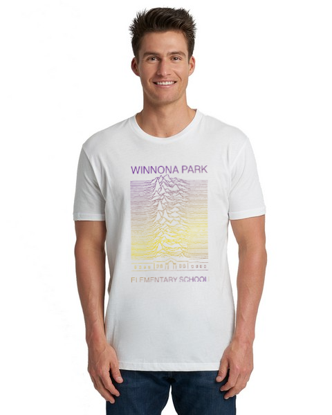 Stacked Plot Shirt (White)