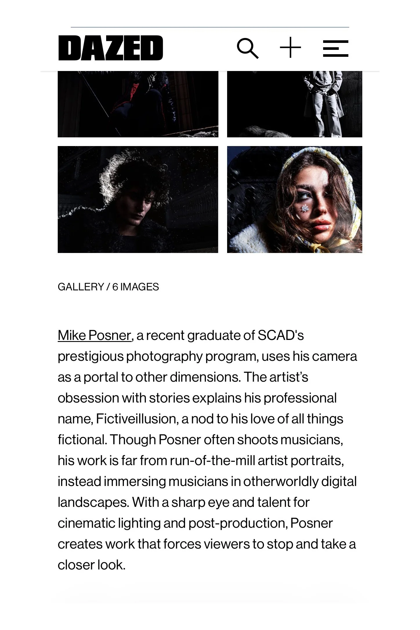 Dazed Feature 