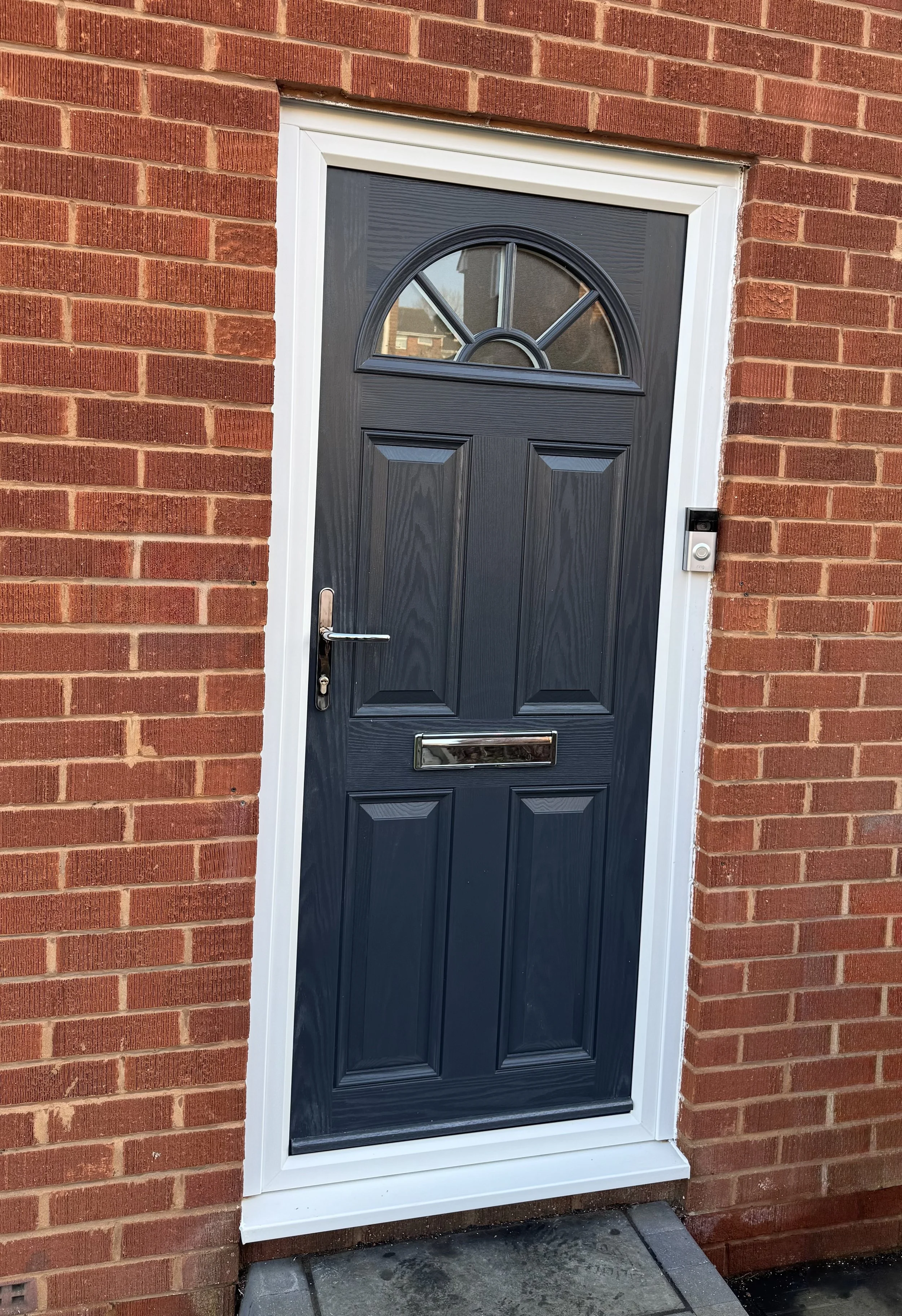 Anthracite grey composite door Exeter