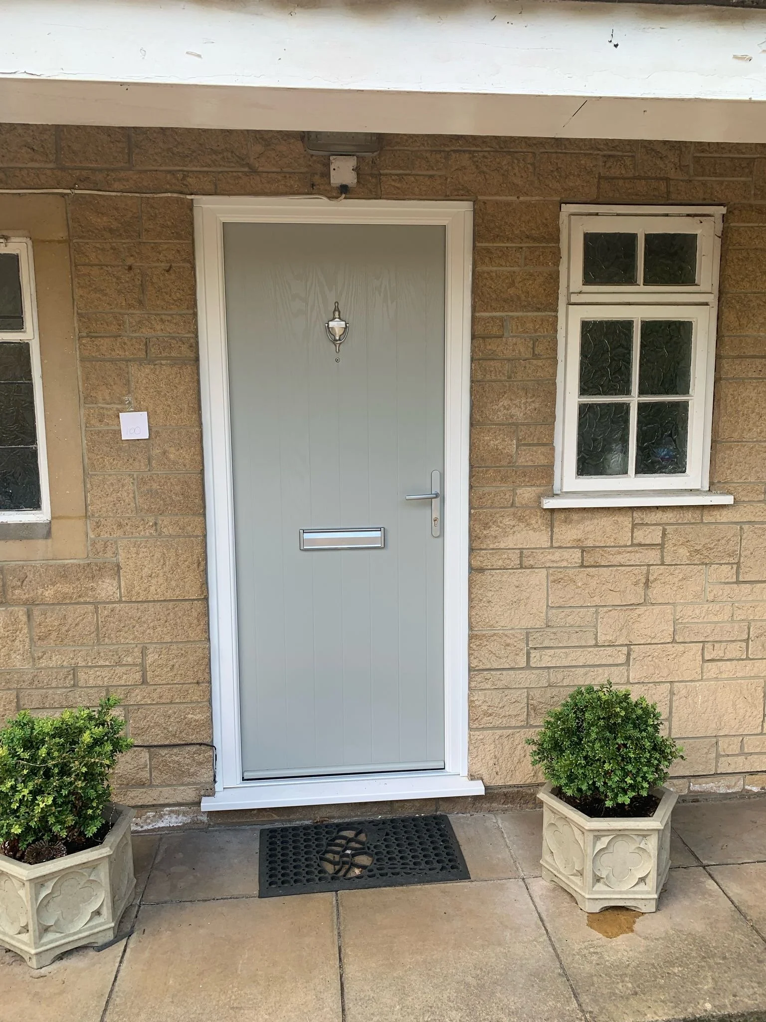 Agate grey composite door in Somerset