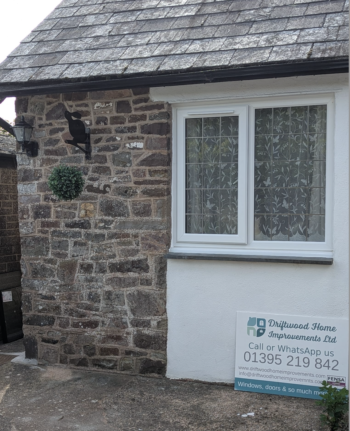 Leaded windows in Tiverton