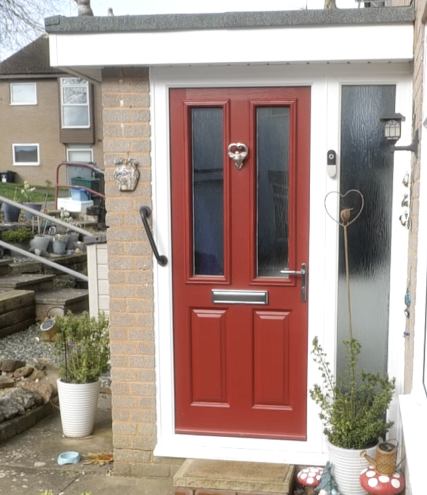 red timber core composite door in Exmouth