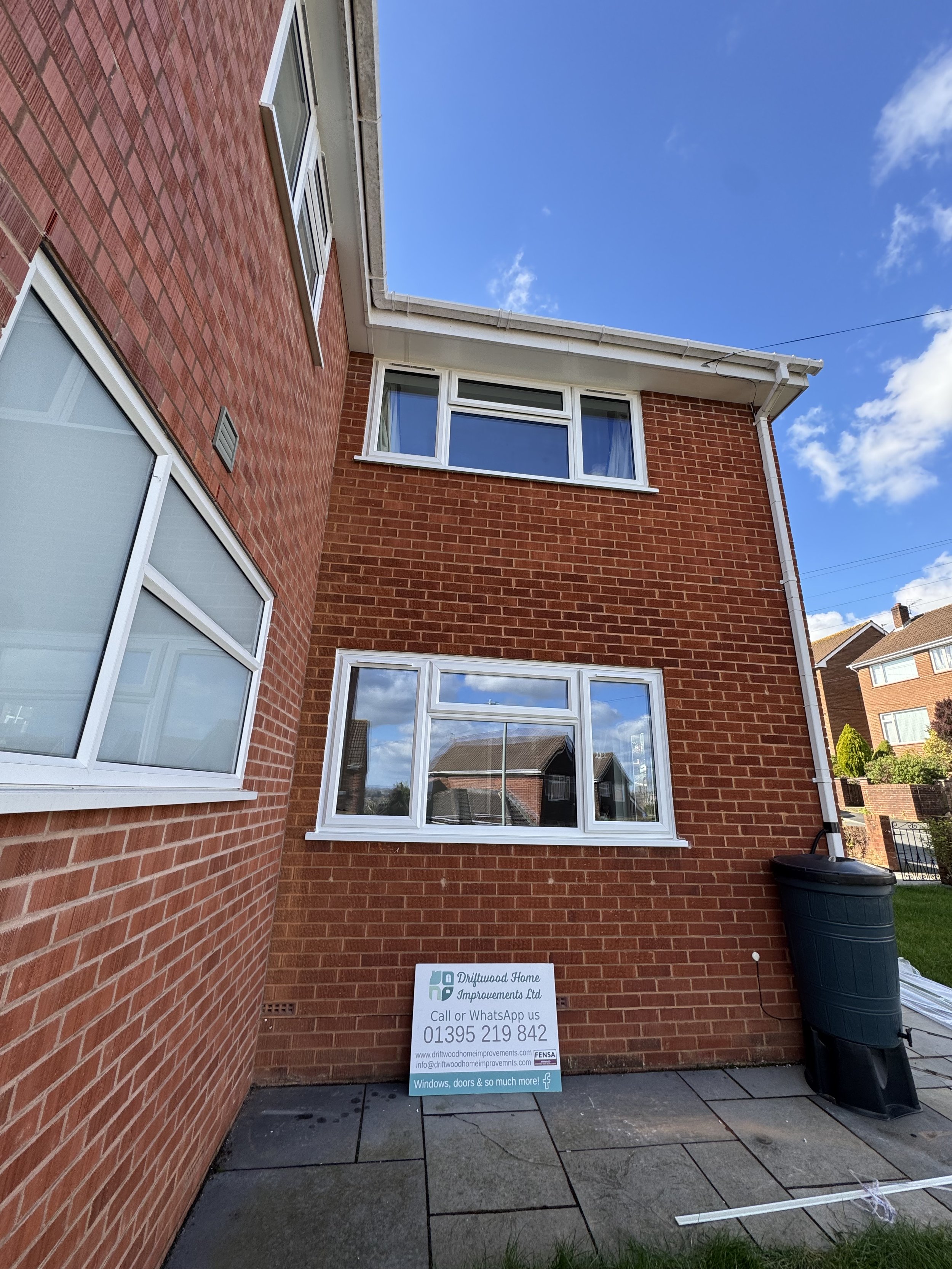 Thermally efficient triple glazing in Exeter