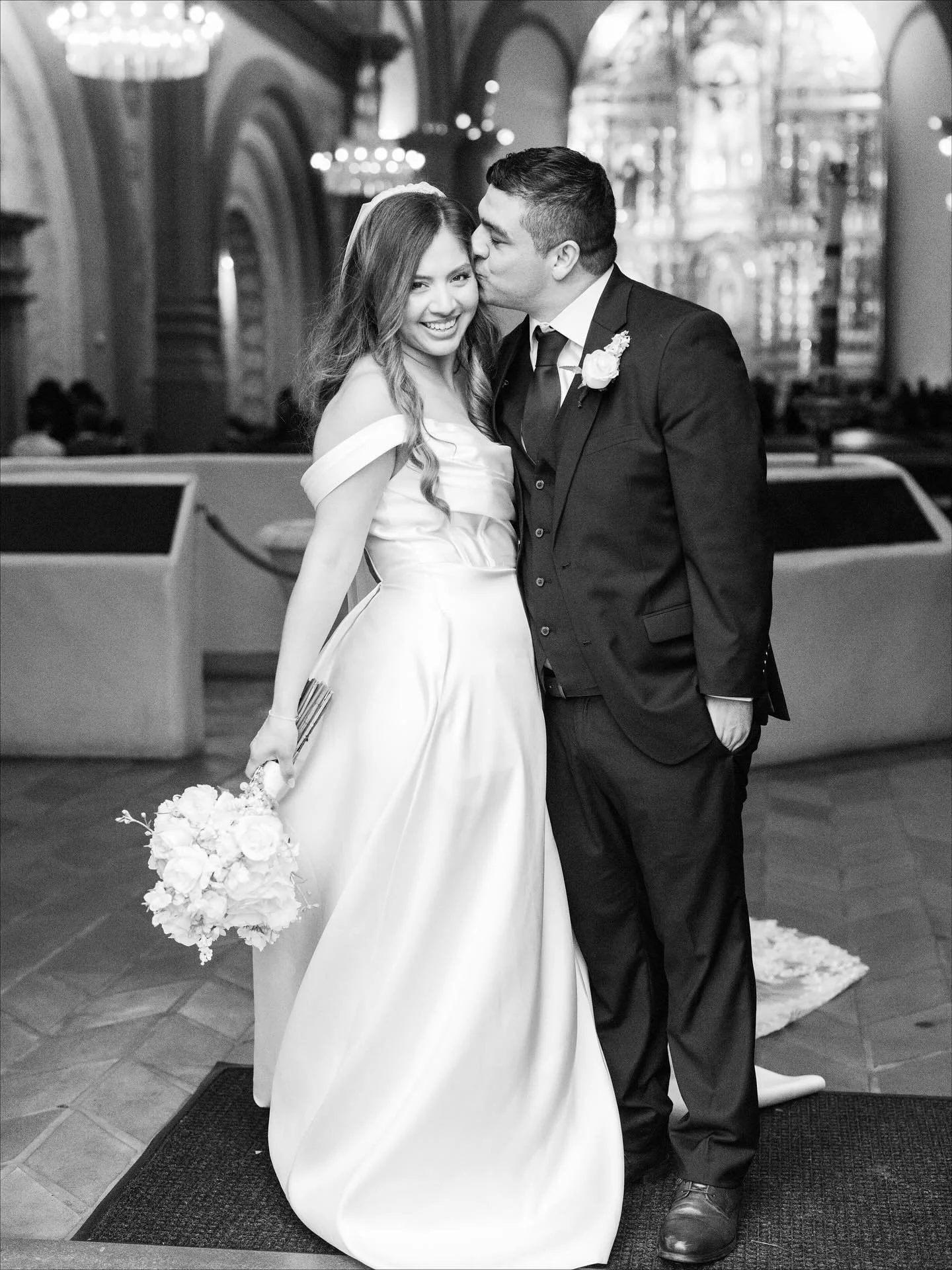 On 11.14.25, I married my best friend 🥹❤️
A man who loves so sacrificially, seeks to grow with me, respects me, honors me, &amp; is ever so patient. Early on, I journaled, &ldquo;Between you and I, God, I think he&rsquo;s the one.&rdquo; Here we are