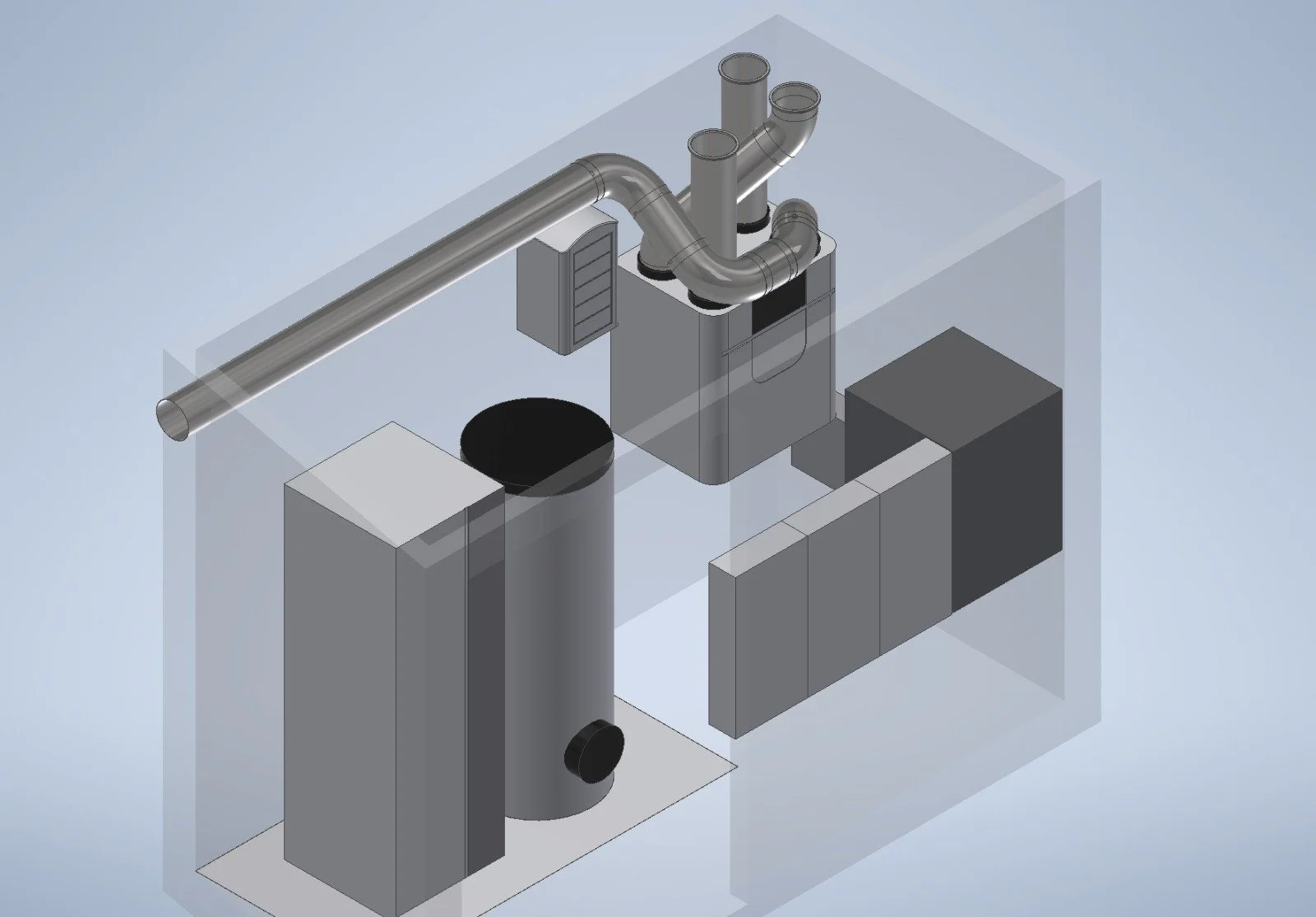 Technische ruimte ontwerp