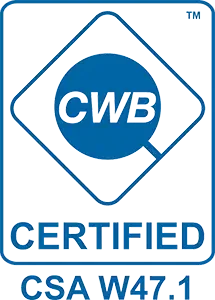 CSA CWB W47.1 certification