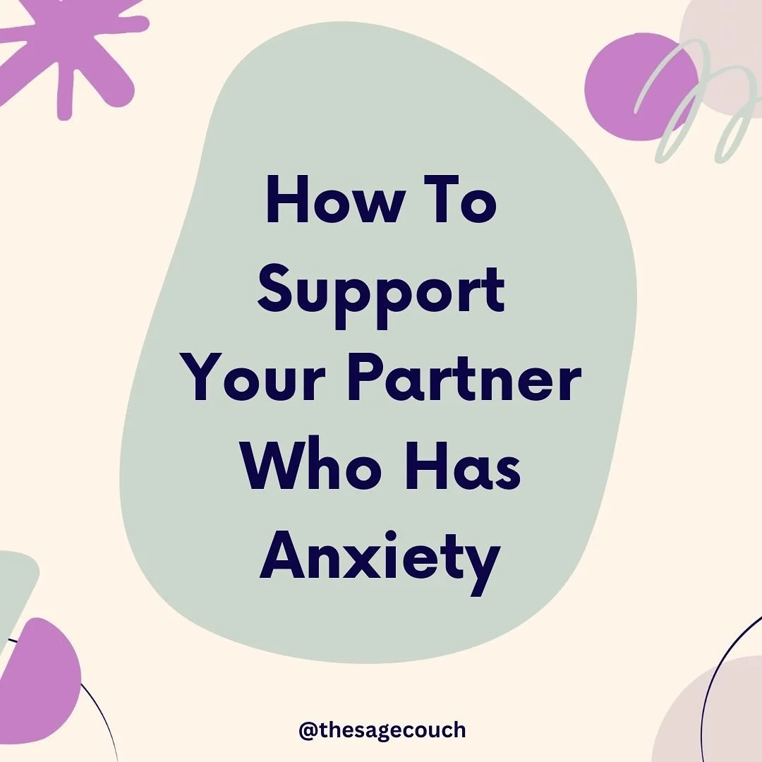 Do you have a partner that experiences anxiety? Are you the partner that experiences anxiety and it causes challenges in your relationship and ability to communicate?

Save these tips or share with your partner to refer back to next time you are feel