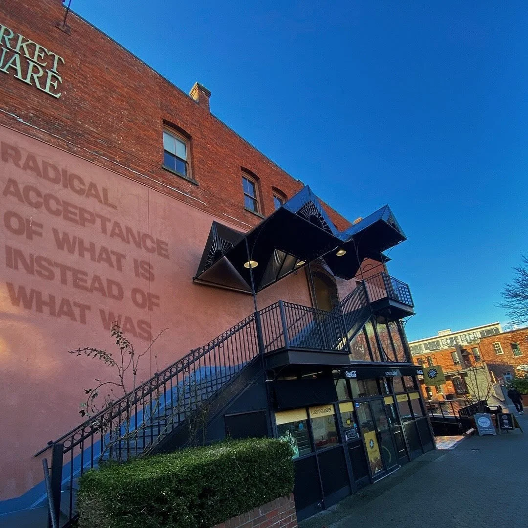 The energy for 2024. ✨

I took this photo in downtown Victoria after passing this blank wall in Market Square several times- thought it&rsquo;d look sweet with a meaningful quote on it. 

Swipe to see the og! 👉 Looking forward to doing more of these