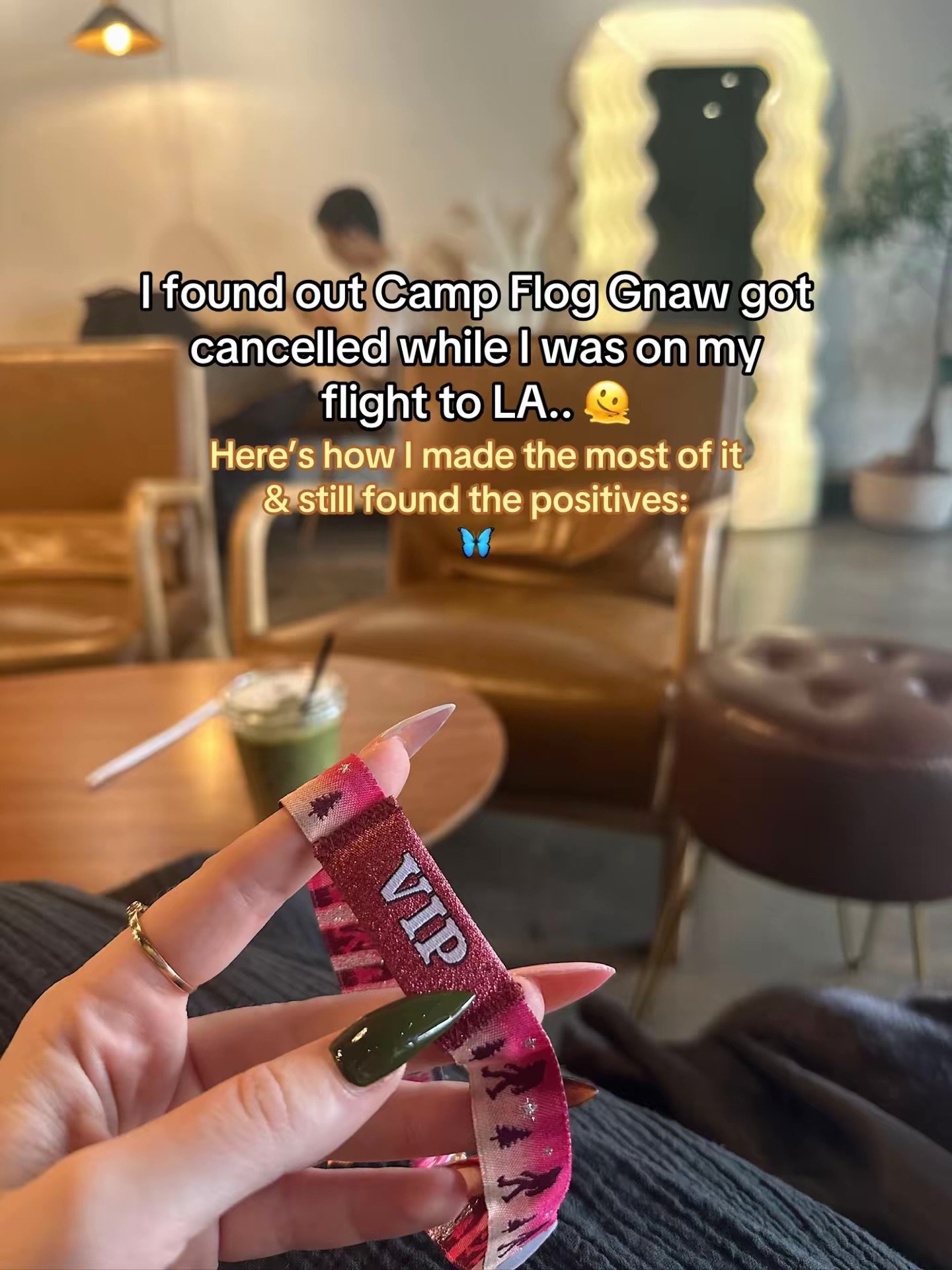 Definitely still sad in ways, but honestly it was cool seeing LA from a different lens, and being reminded of my blessings regardless. 

Even though I couldn&rsquo;t go to the rescheduled dates this weekend, I&rsquo;m reminded that everything happens