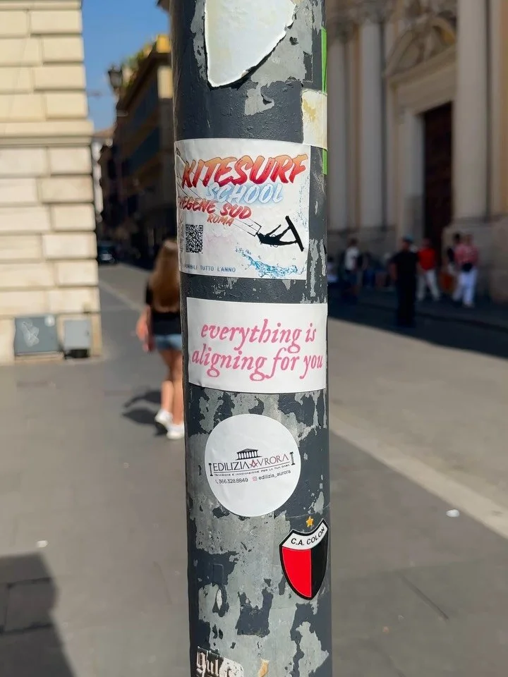 The story of Cetadora in Rome- on Rome&rsquo;s most famous and luxurious shopping street, linear to the Spanish Steps. ✨

Yall might be wondering why I&rsquo;m leaving little sticker trails of light around my trip&hellip; and it&rsquo;s a twofold ans