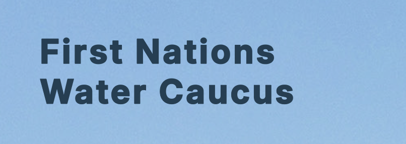 First Nations Water Caucus Logo