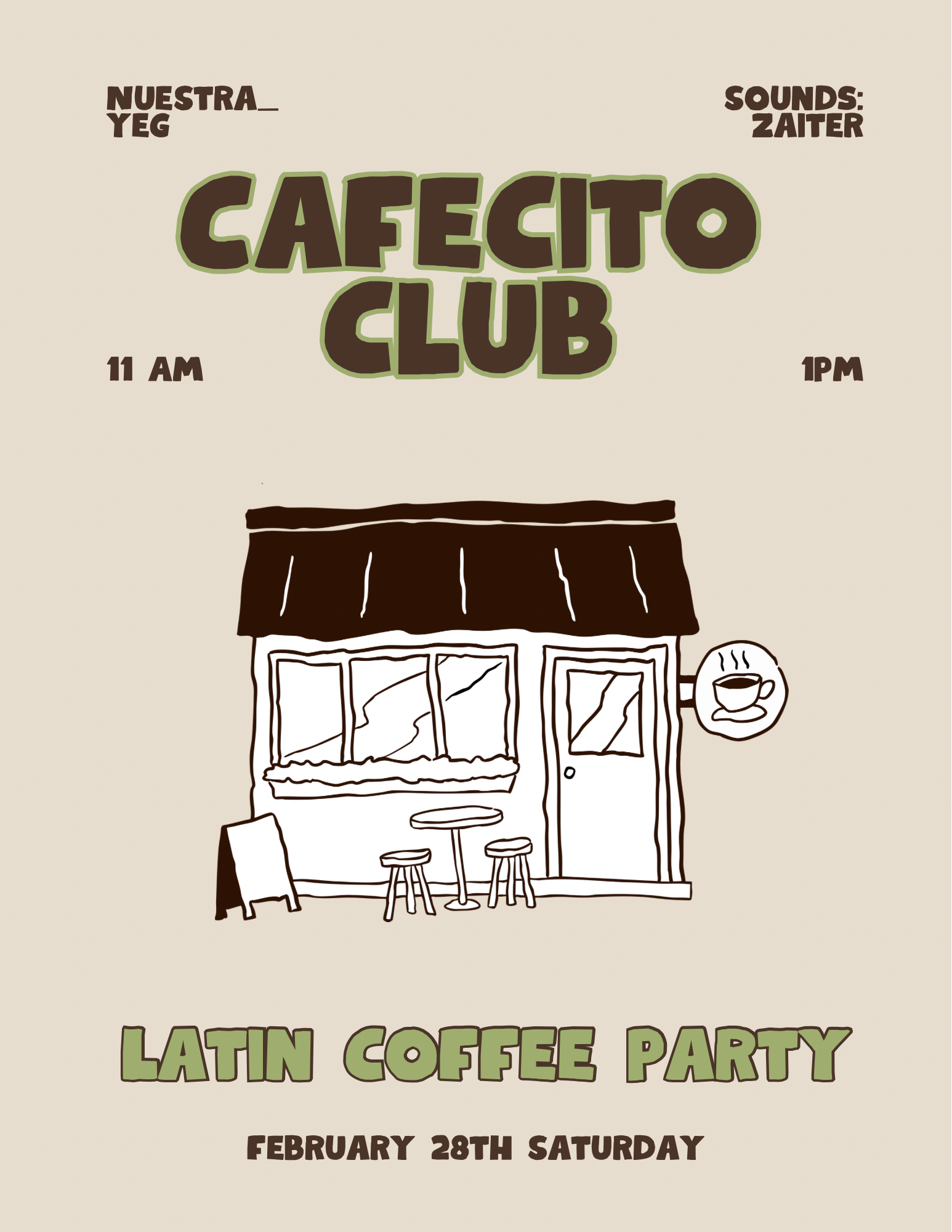 Cafecito Party | Latin Coffee Party 