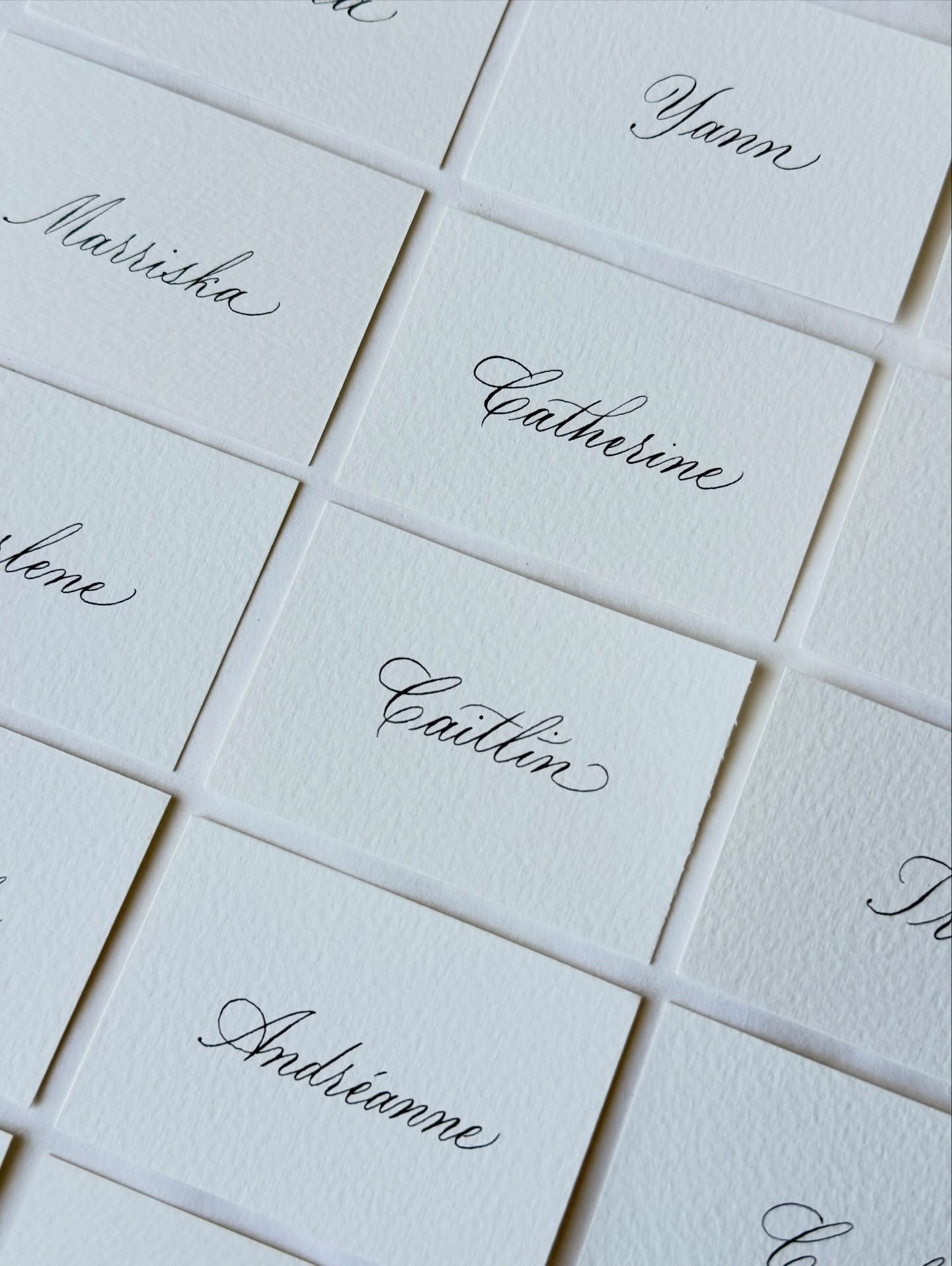 ✨March highlights ✨

1 - name cards on watercolour paper for @arianemarleau and @monbarbaro 

2 - a great mix of private in-studio commissions and onsite projects (plus a new @summerfridays lip stain discovery!)

3 - creating calligraphed elements fo