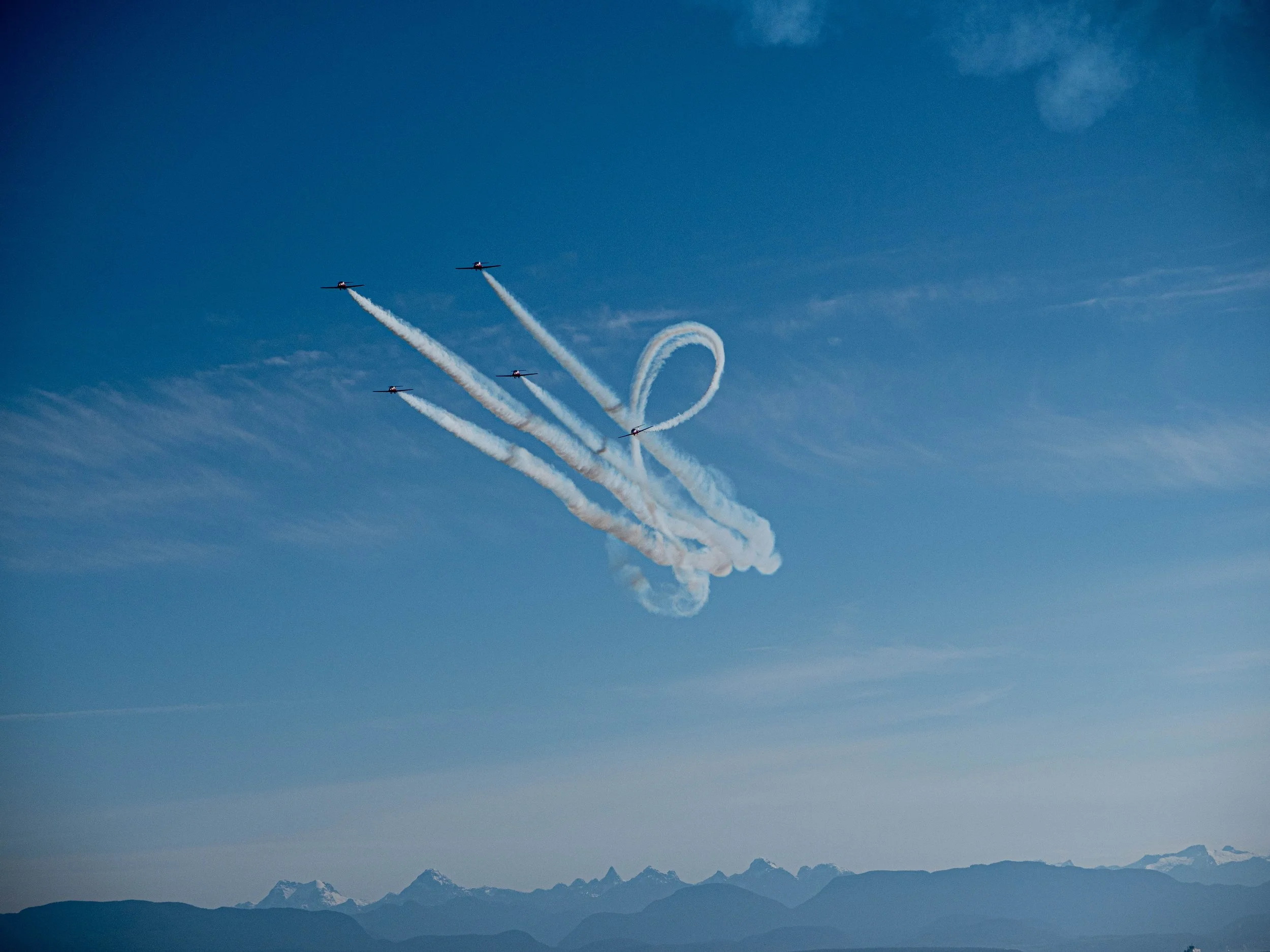 Canadian Snowbirds - break free