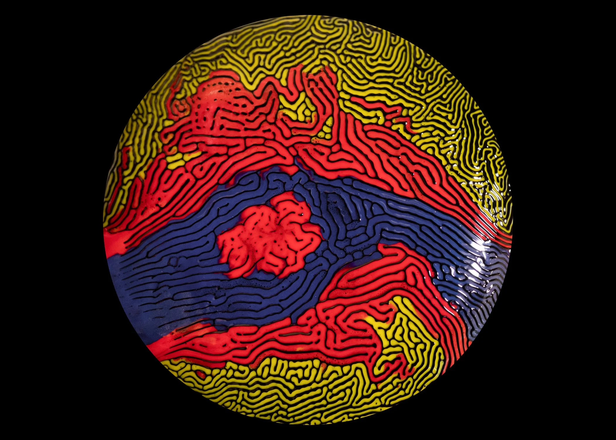 Ferrofluis - Volcanoes and tectonics 