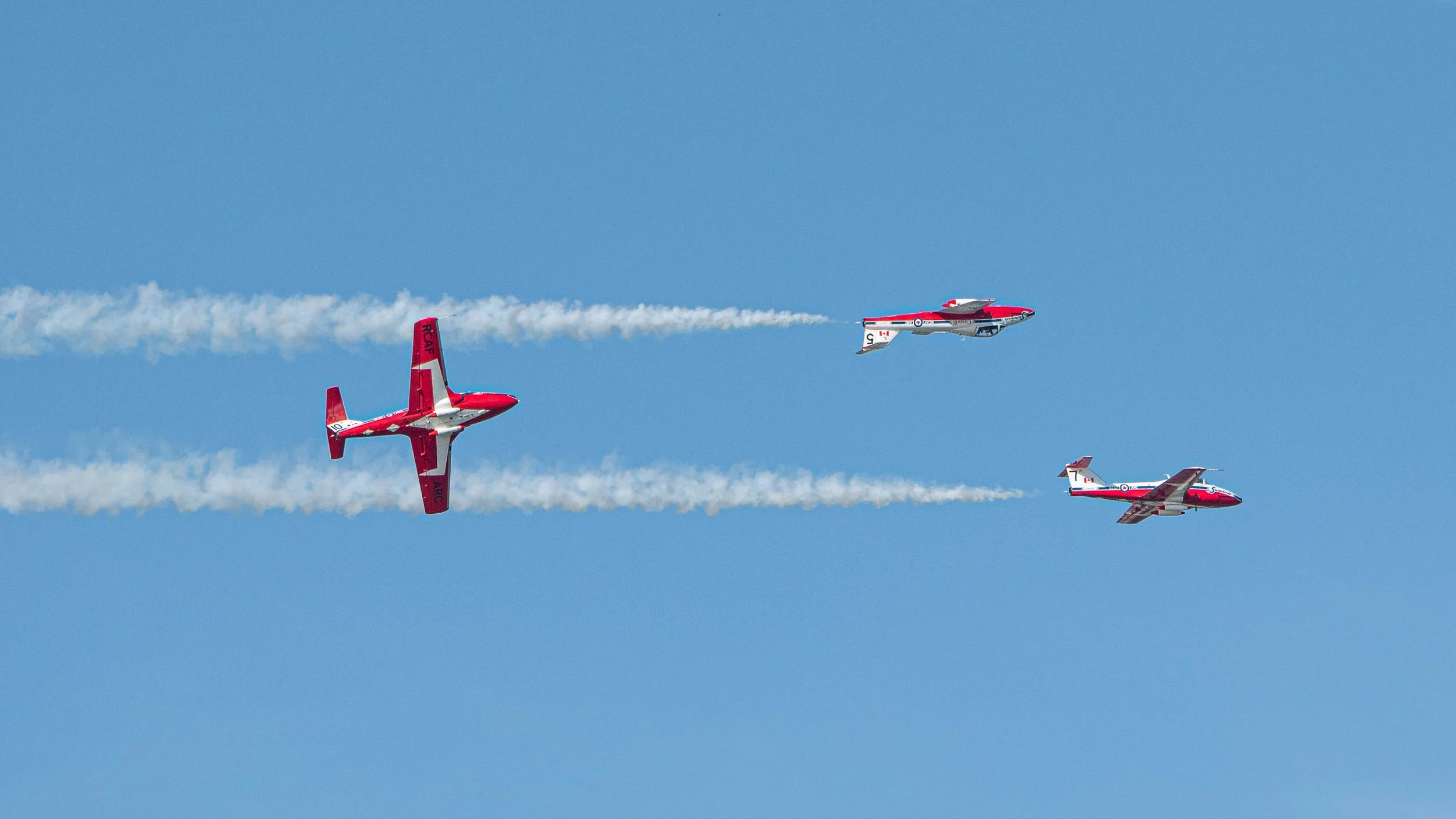 Canadian Snowbirds - crossover