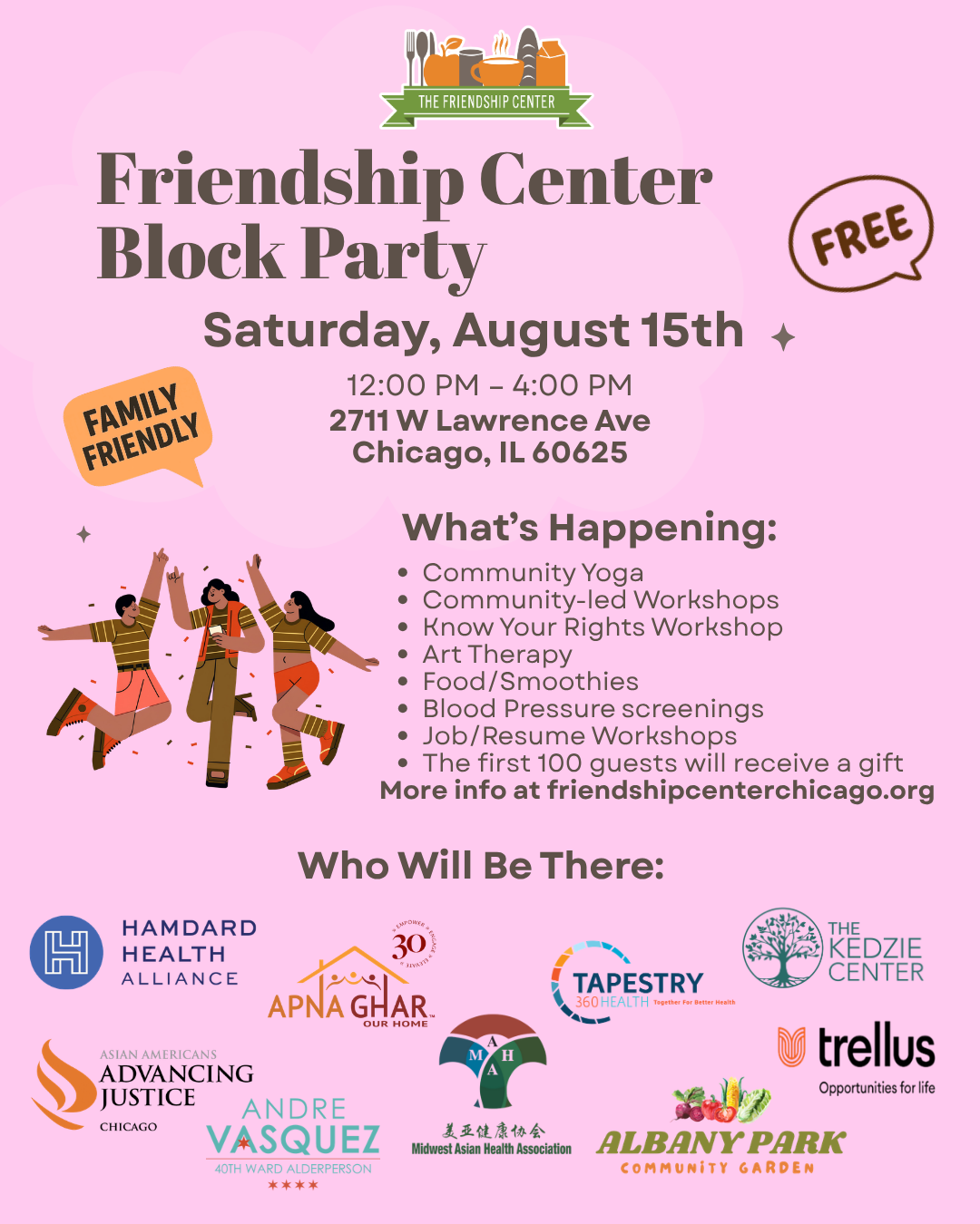 Friendship Center Block Party