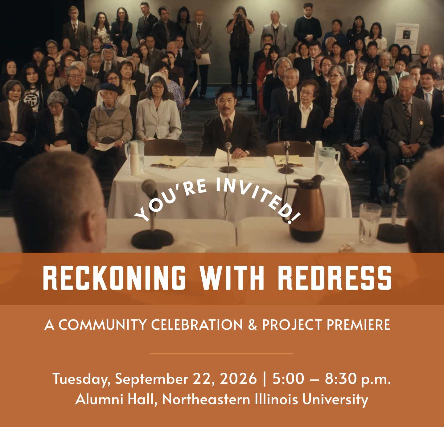 Reckoning with Redress: A Community Celebration & Project Premiere
